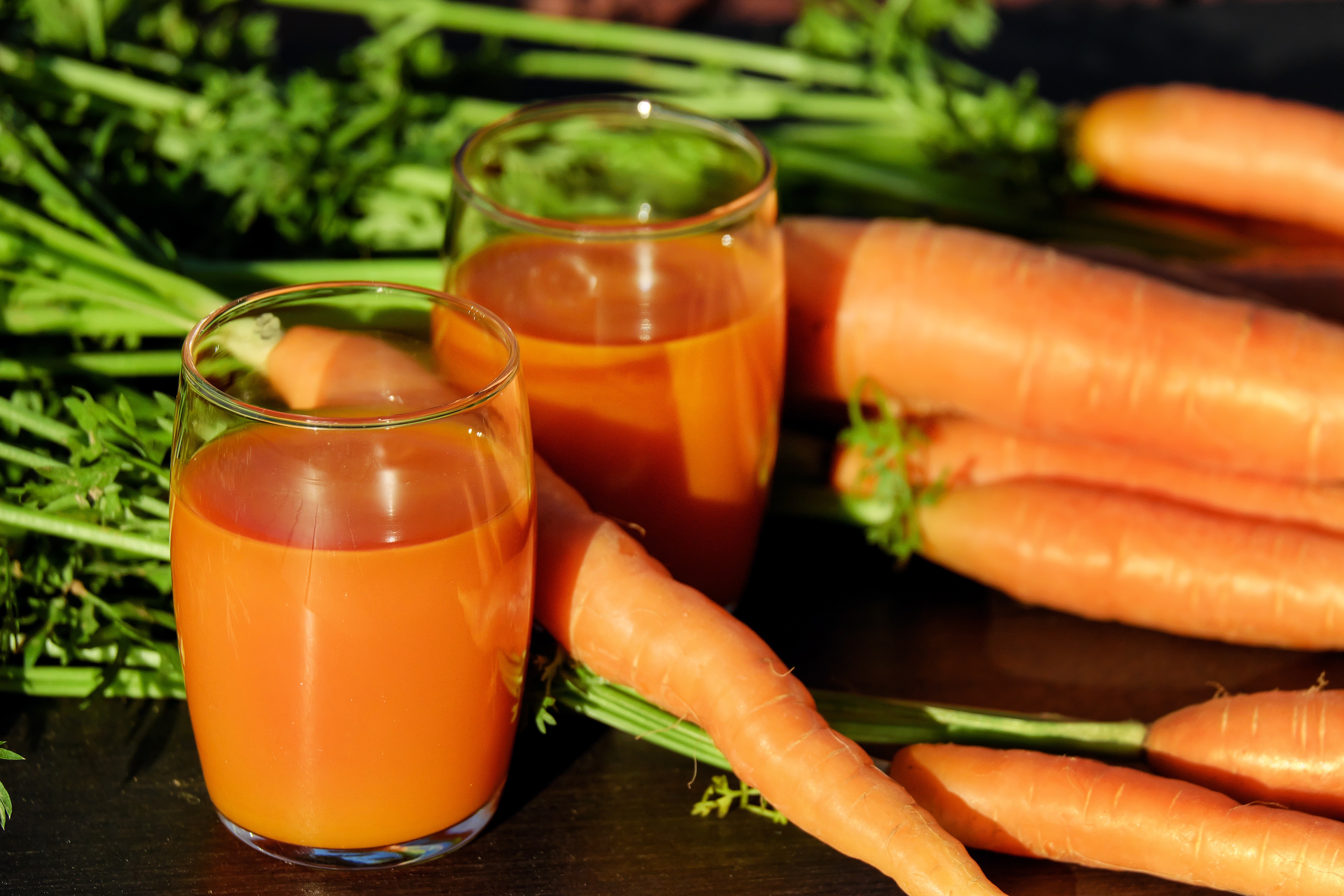 Carrots juice photo
