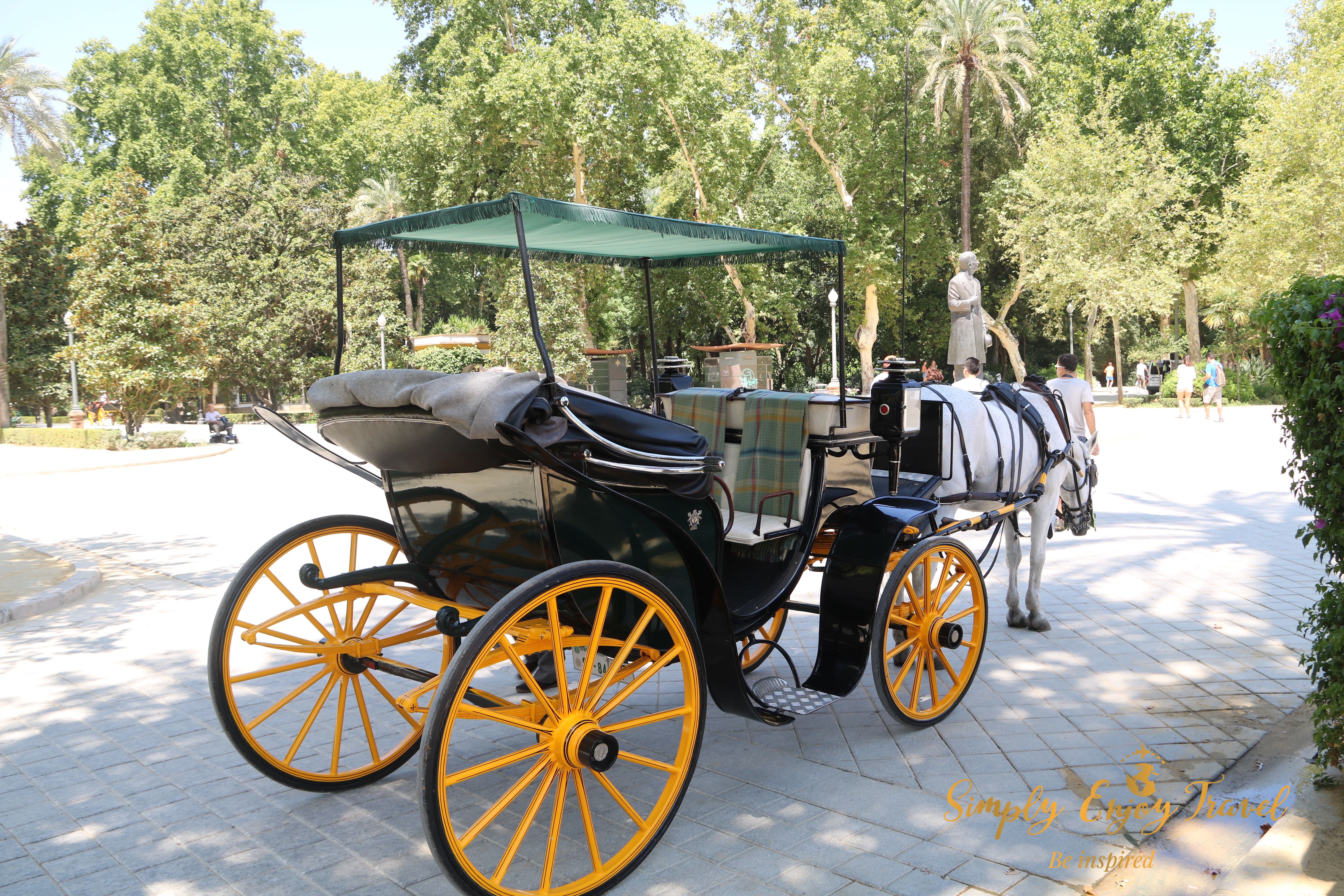 Horse cart ride in Seville, Spain #leisure #horsecartride #fun ...