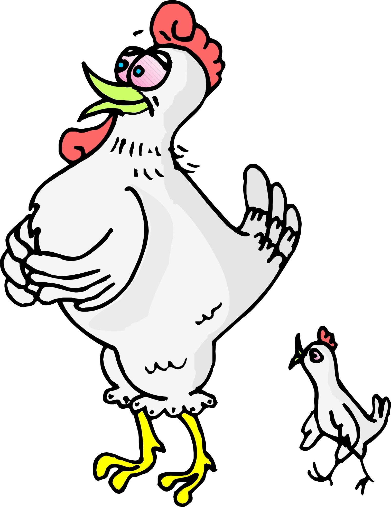 Cartoon Chicken | CARTOON CHICKEN | Page 2 | Buck buck cluck ...