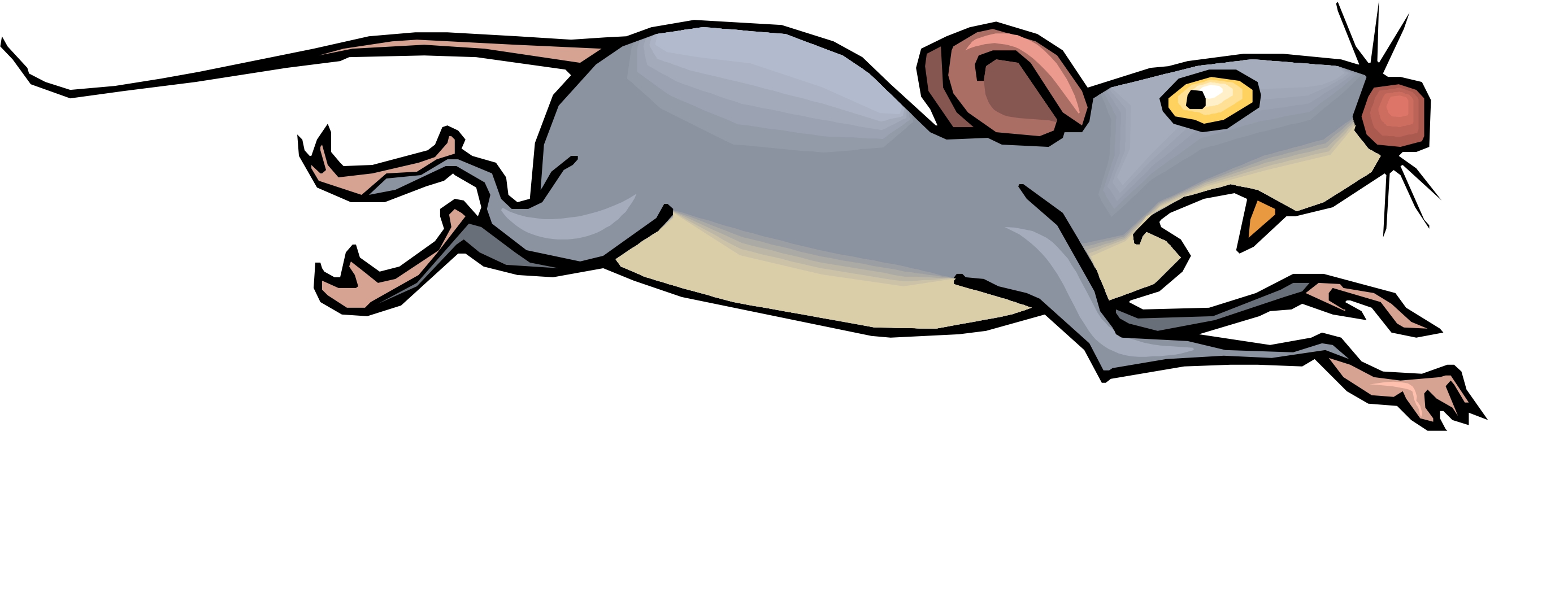 Running Cartoon Mouse | Free Images at Clker.com - vector clip art ...
