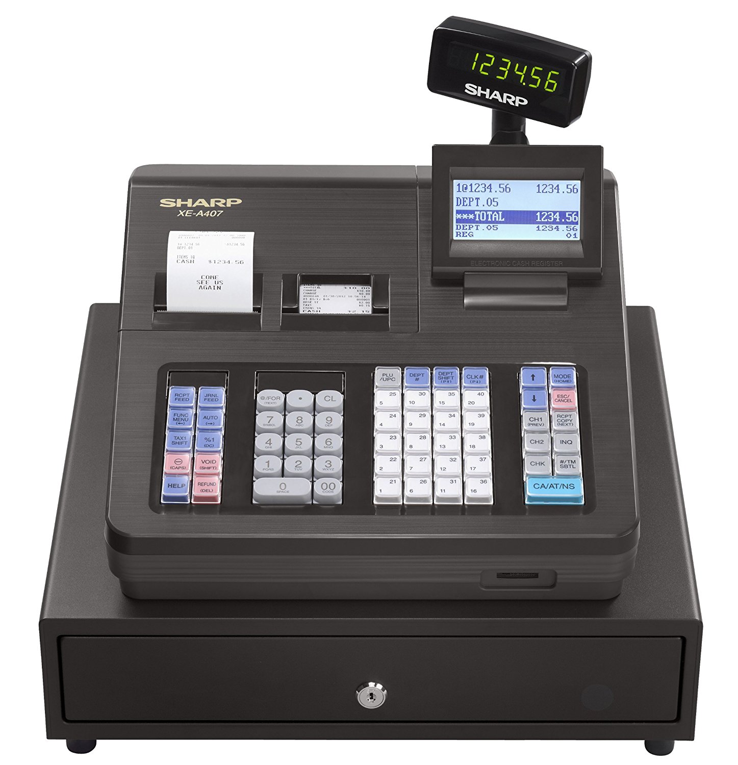 Amazon.com : Sharp XEA407 Advanced Reporting Cash Register : Electronics