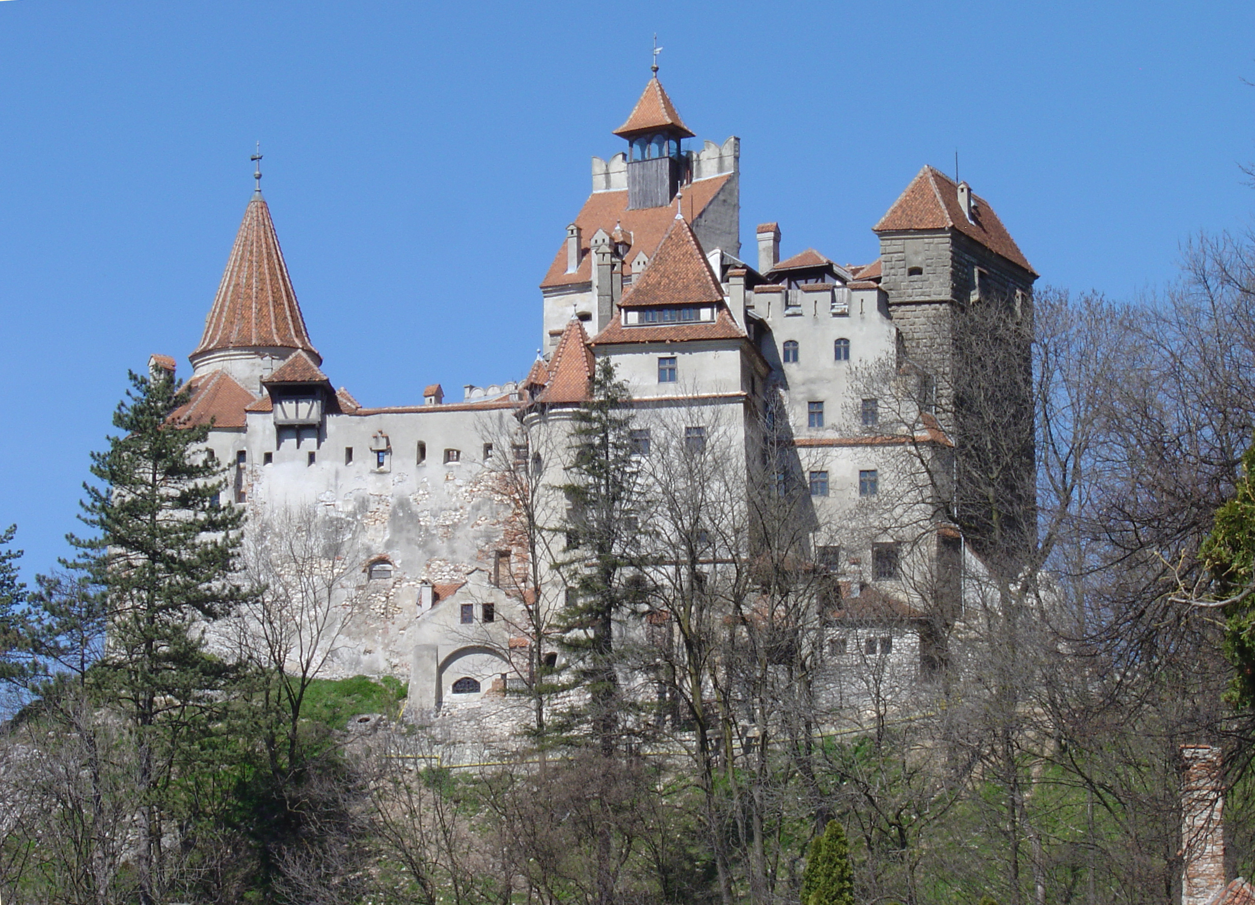 Замок Влада Цепеша в Румынии внутри и снаружи
