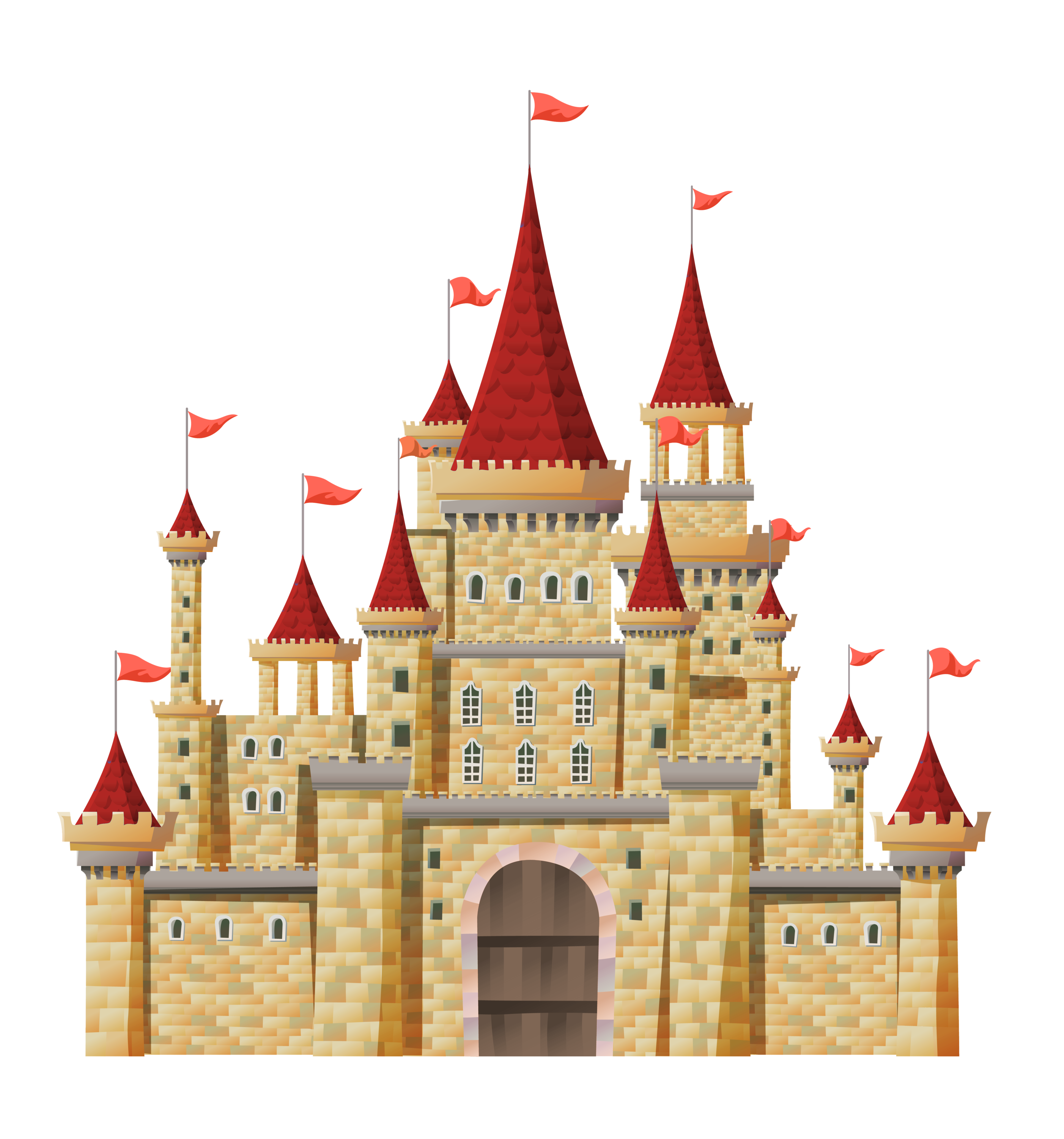 Transparent Castle PNG Clipart | Gallery Yopriceville - High ...