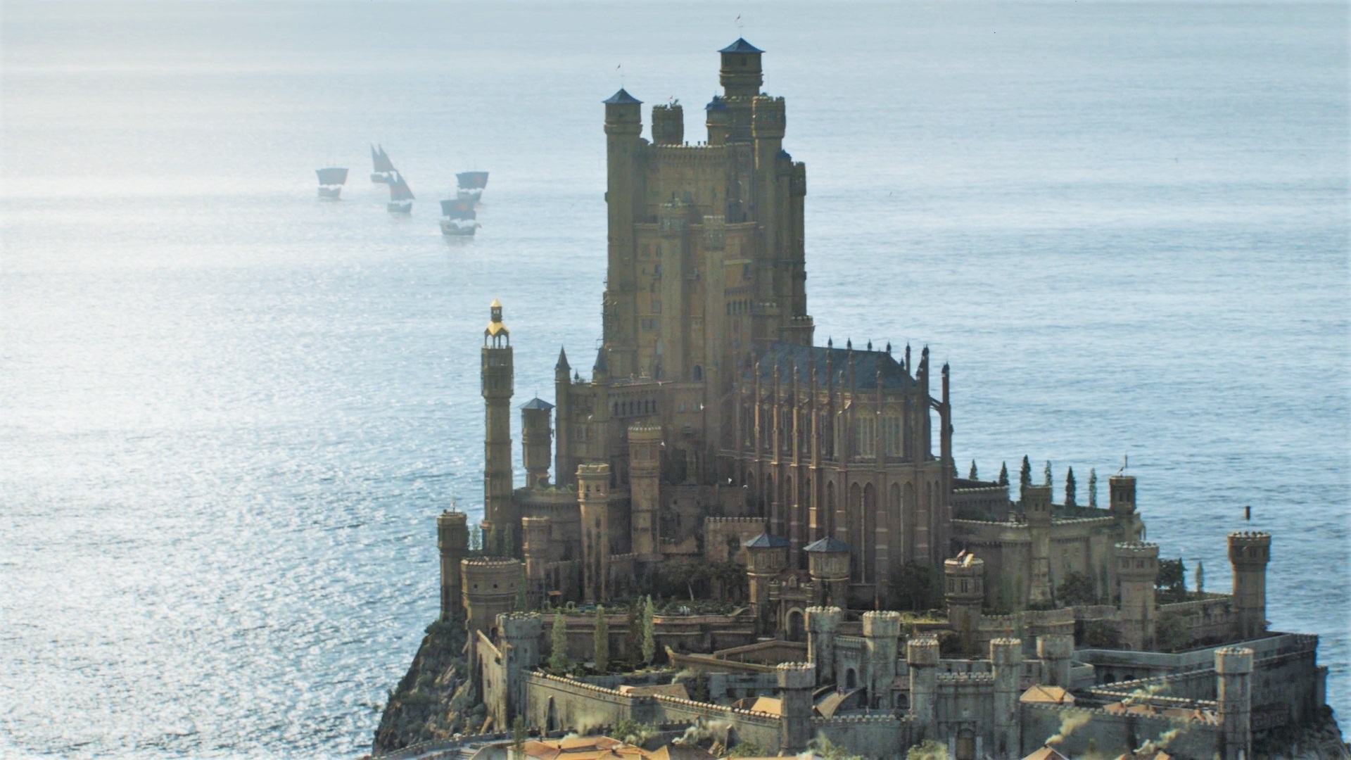 Massive New Castle-Sized Set Built in Belfast for Game of Thrones ...