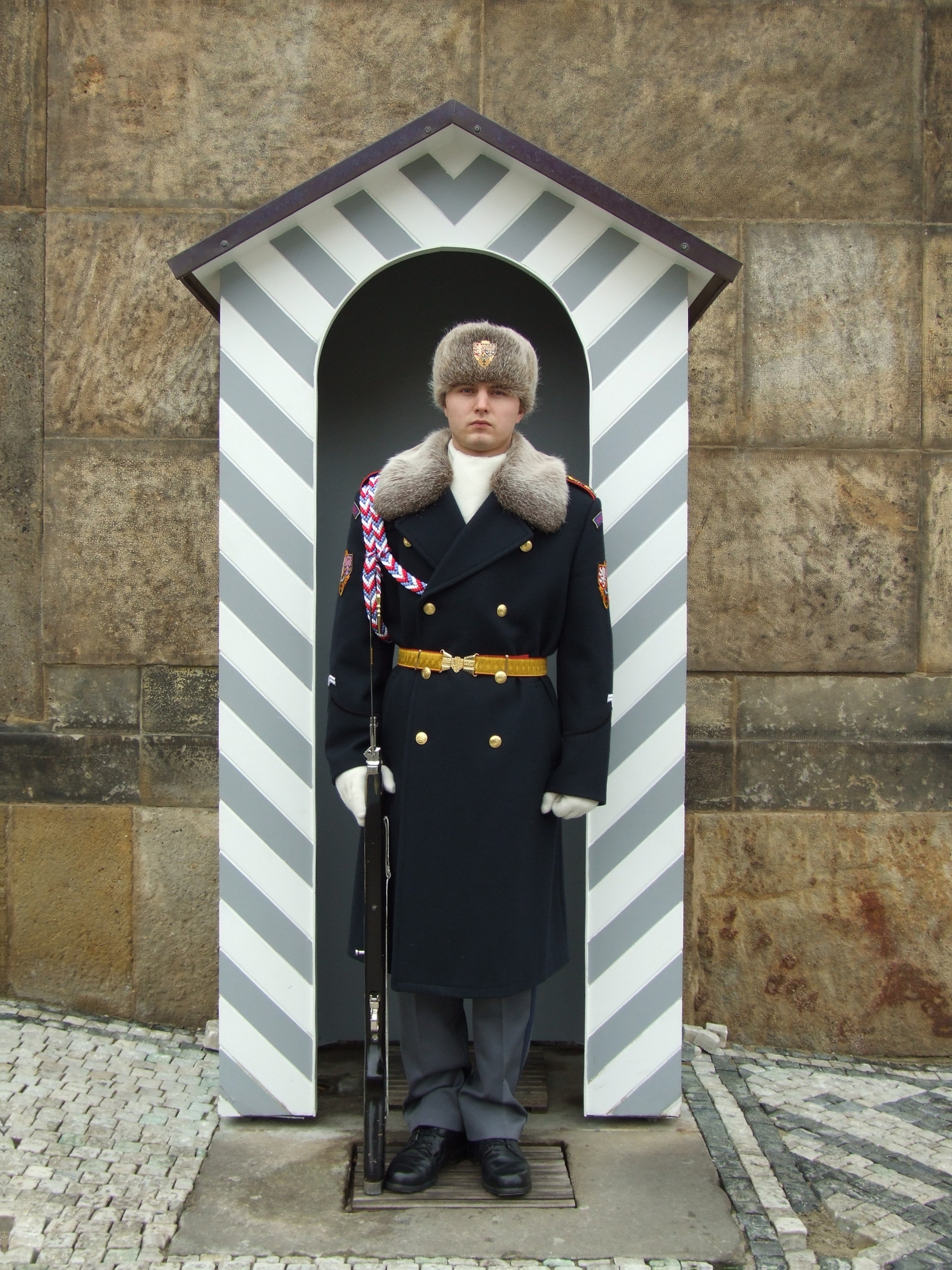 File:Prague Castle Guard - winter.jpg - Wikimedia Commons
