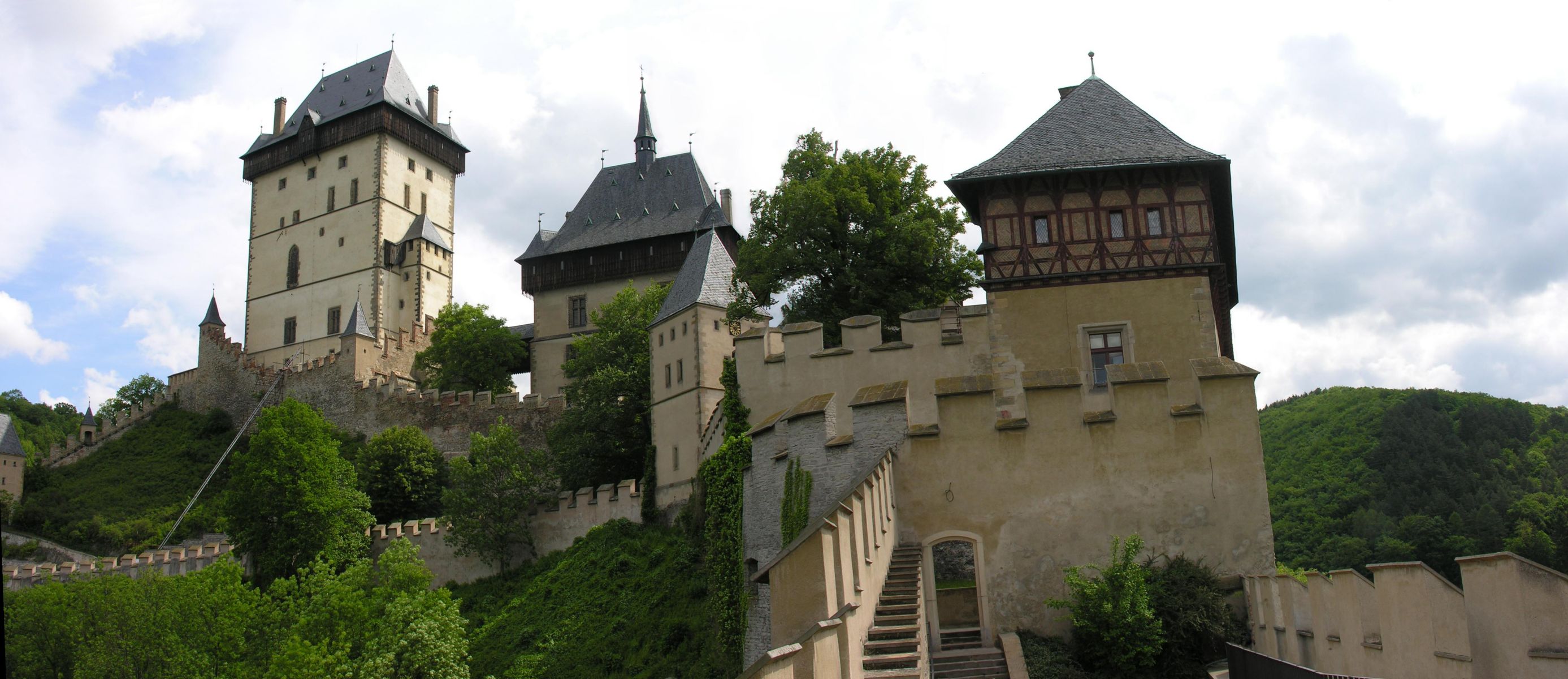Photo: Castle of Karlstein - Prague - Czech Republic