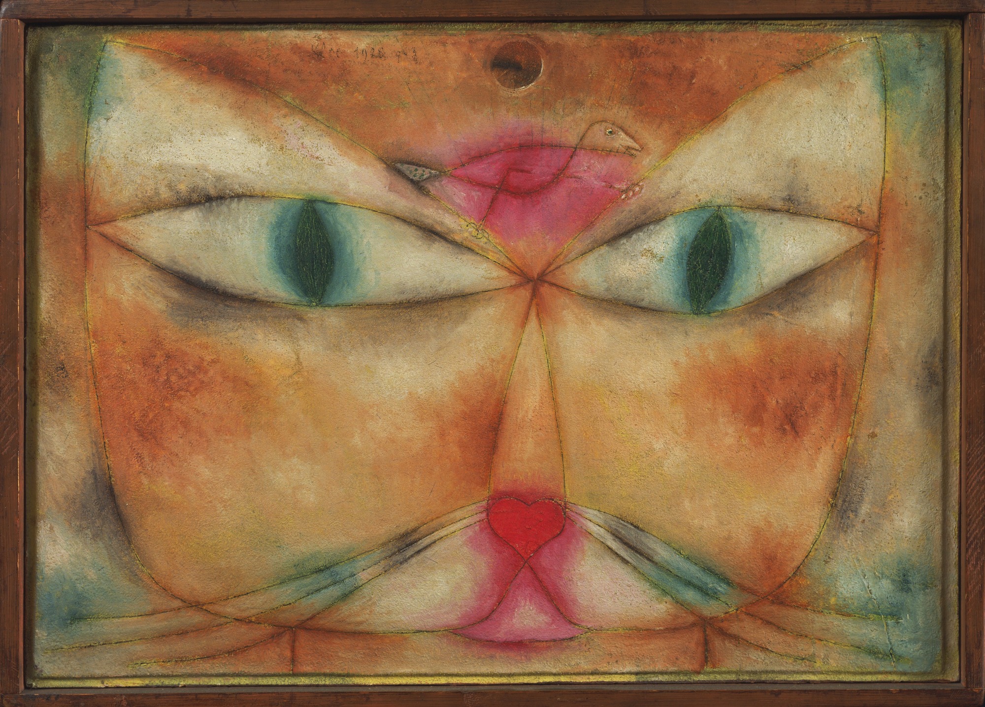 Paul Klee. Cat and Bird. 1928 | MoMA