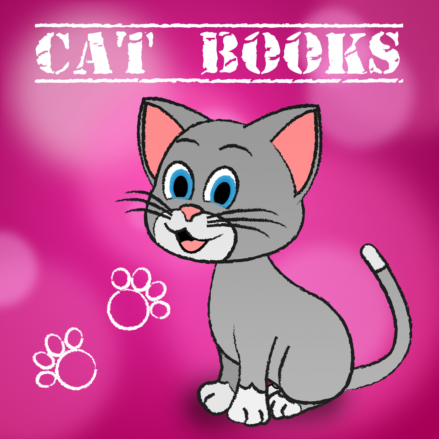 Cat books indicates learn education and felines photo