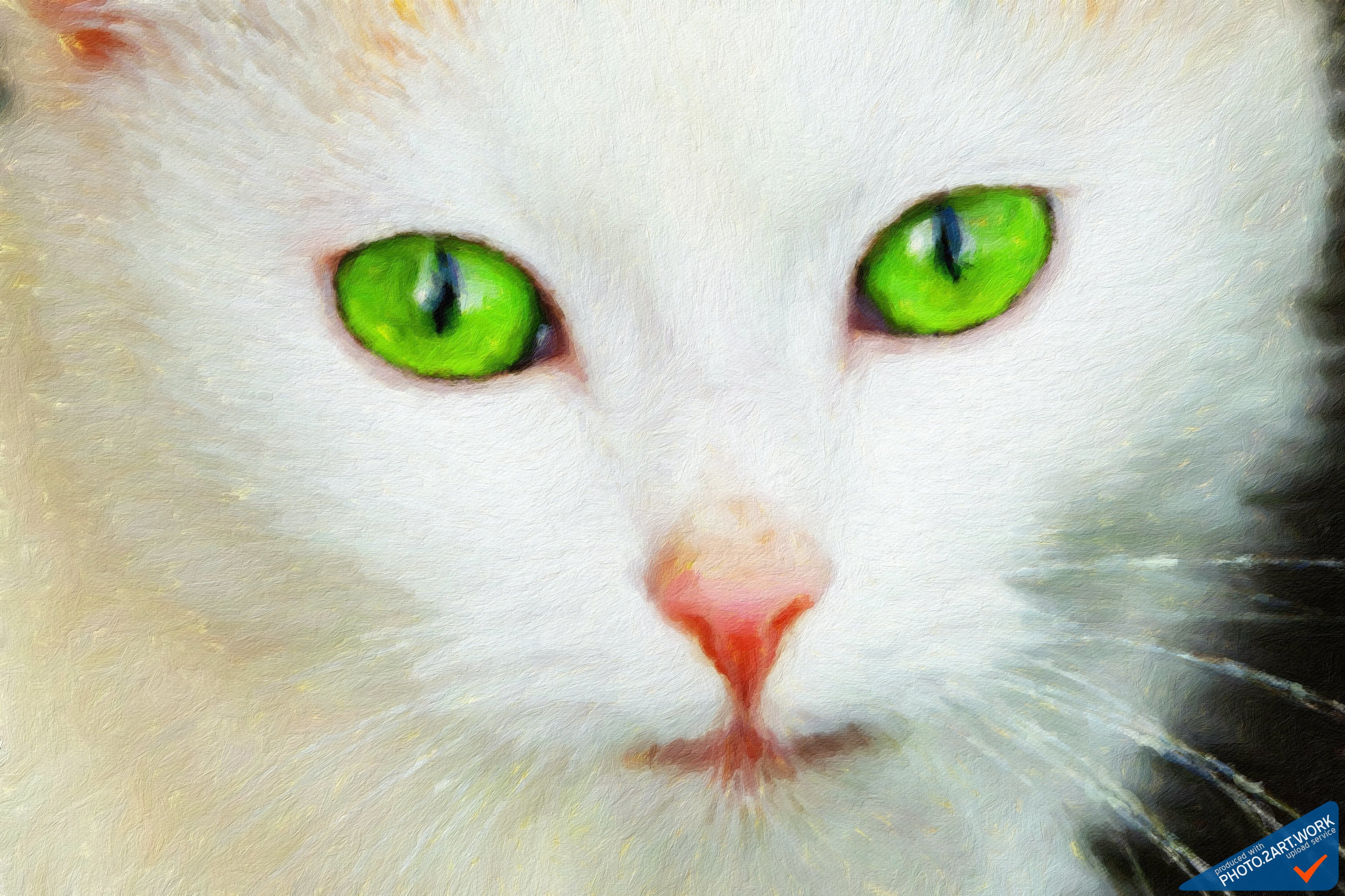 Cat - ID: 16236-105017-7342, 17545, Kitten, Texture, Surreal, HQ Photo