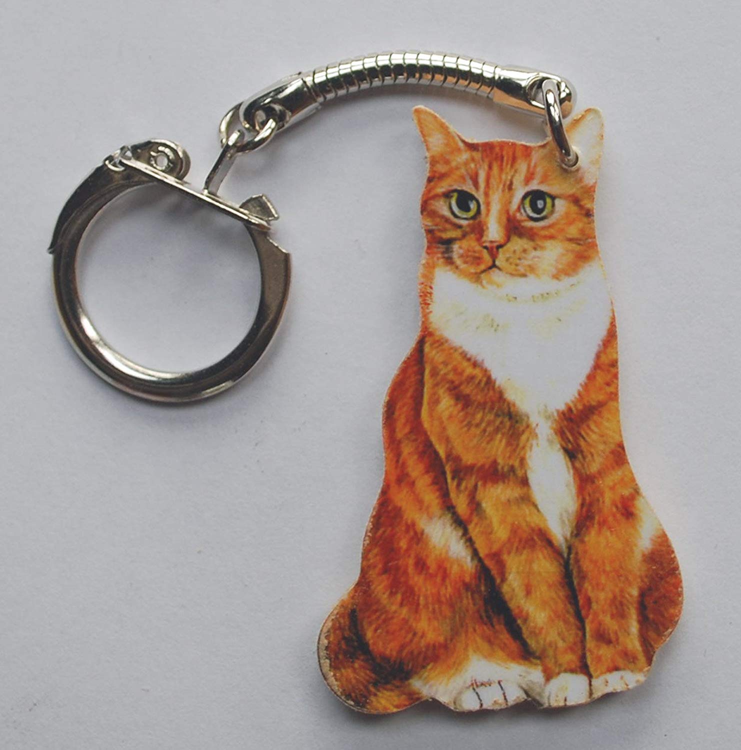 Cat key ring photo