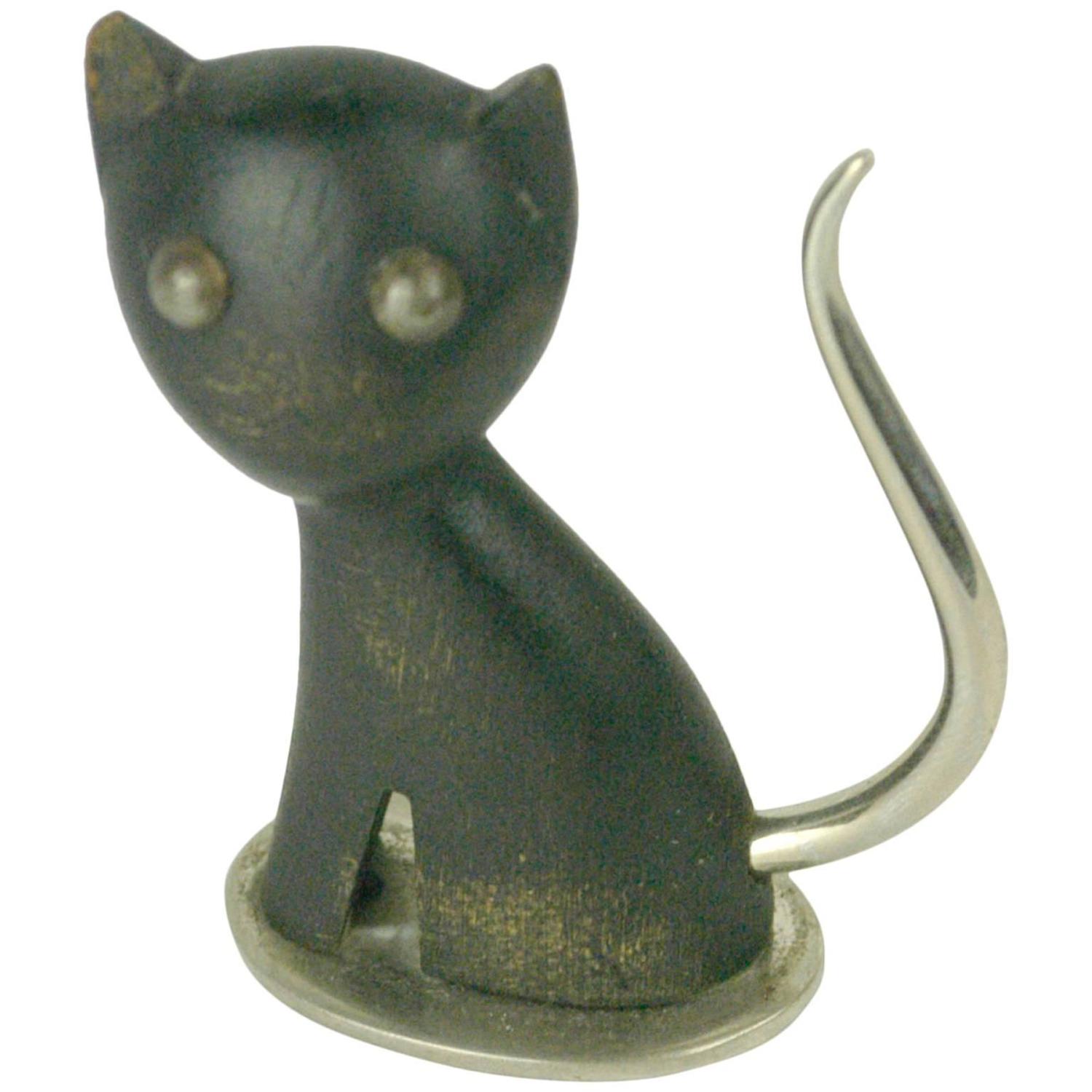 Gloria Maliarik Midcentury Art Pottery Cat at 1stdibs
