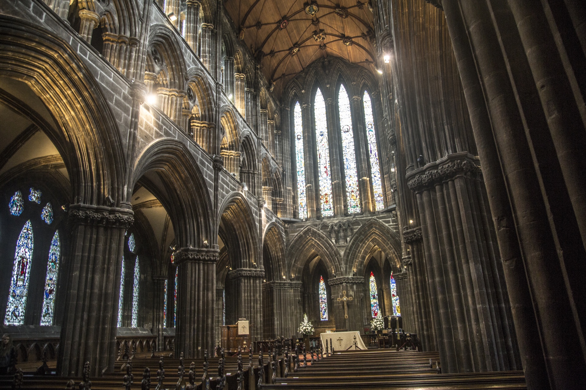 Interior Of The Glasgow Cathedral Free Stock Photo - Public Domain ...