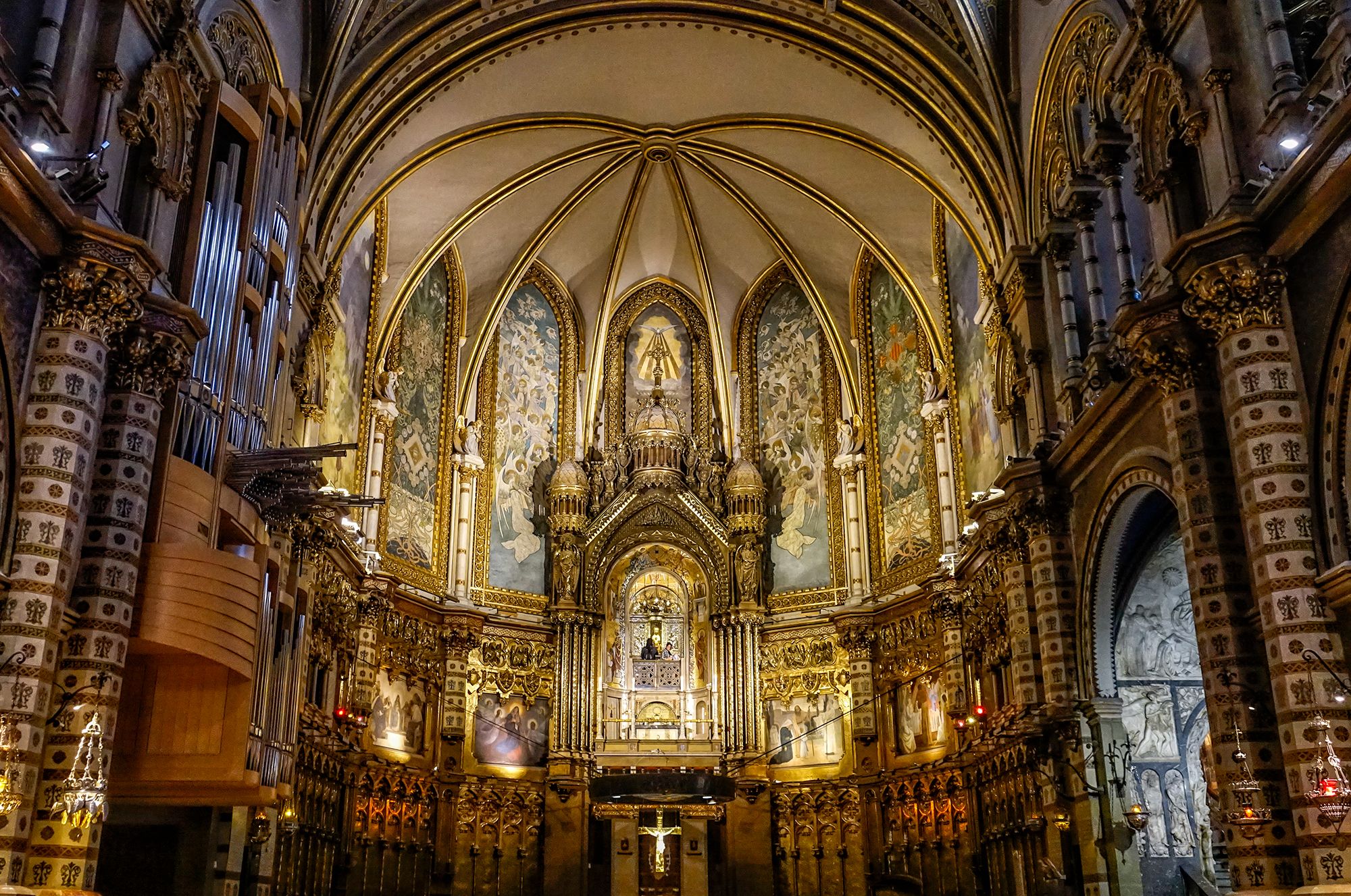 Sanctuary of Montserrat, Barcelona, Catalonia, Spain | Montserrat ...