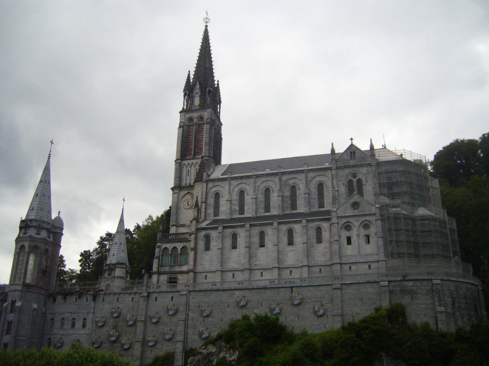 Free photo: Cathedral of Lourdes (France) - Building, Church, France ...