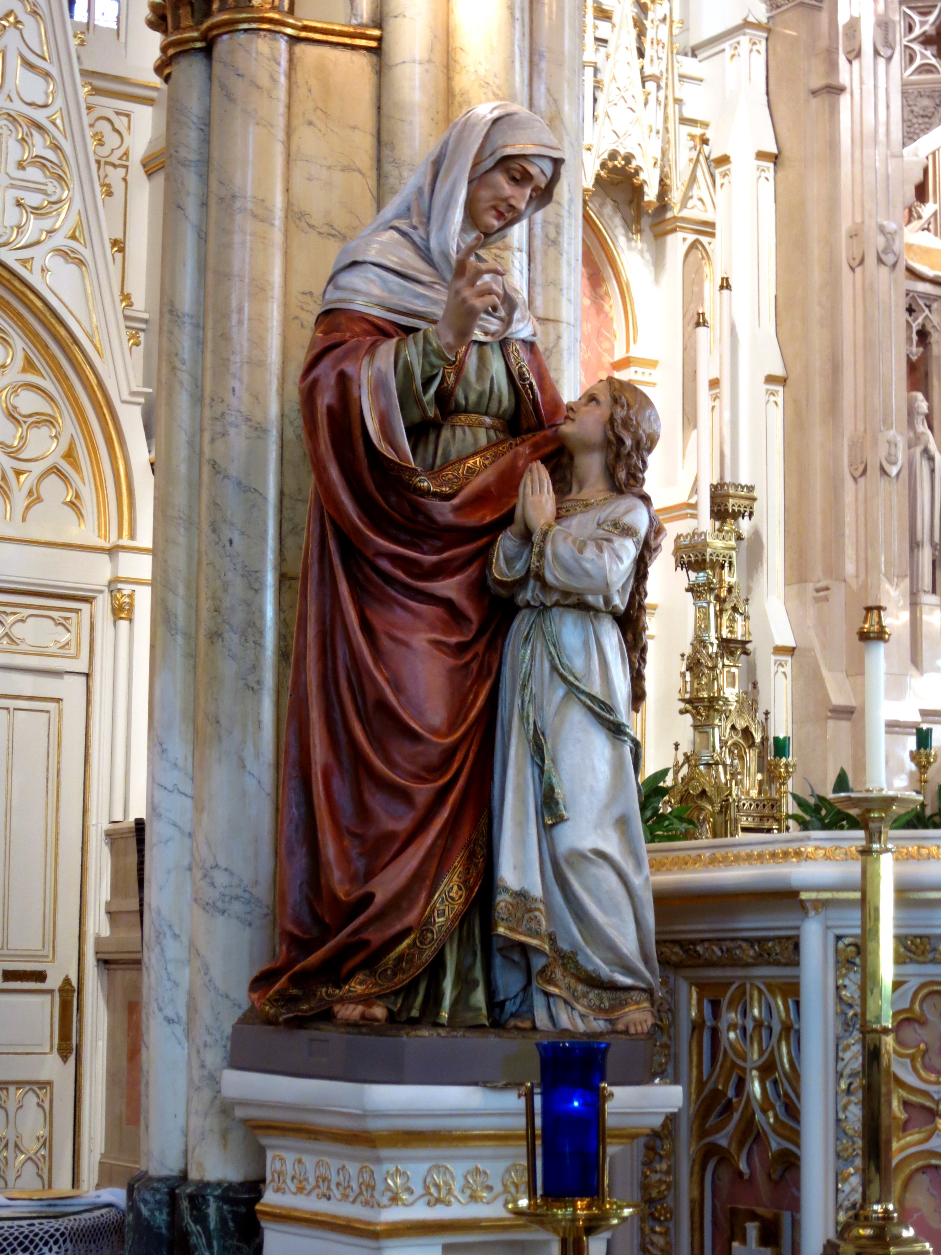 File:Sweetest Heart of Mary Catholic Church (Detroit, MI) - statue ...
