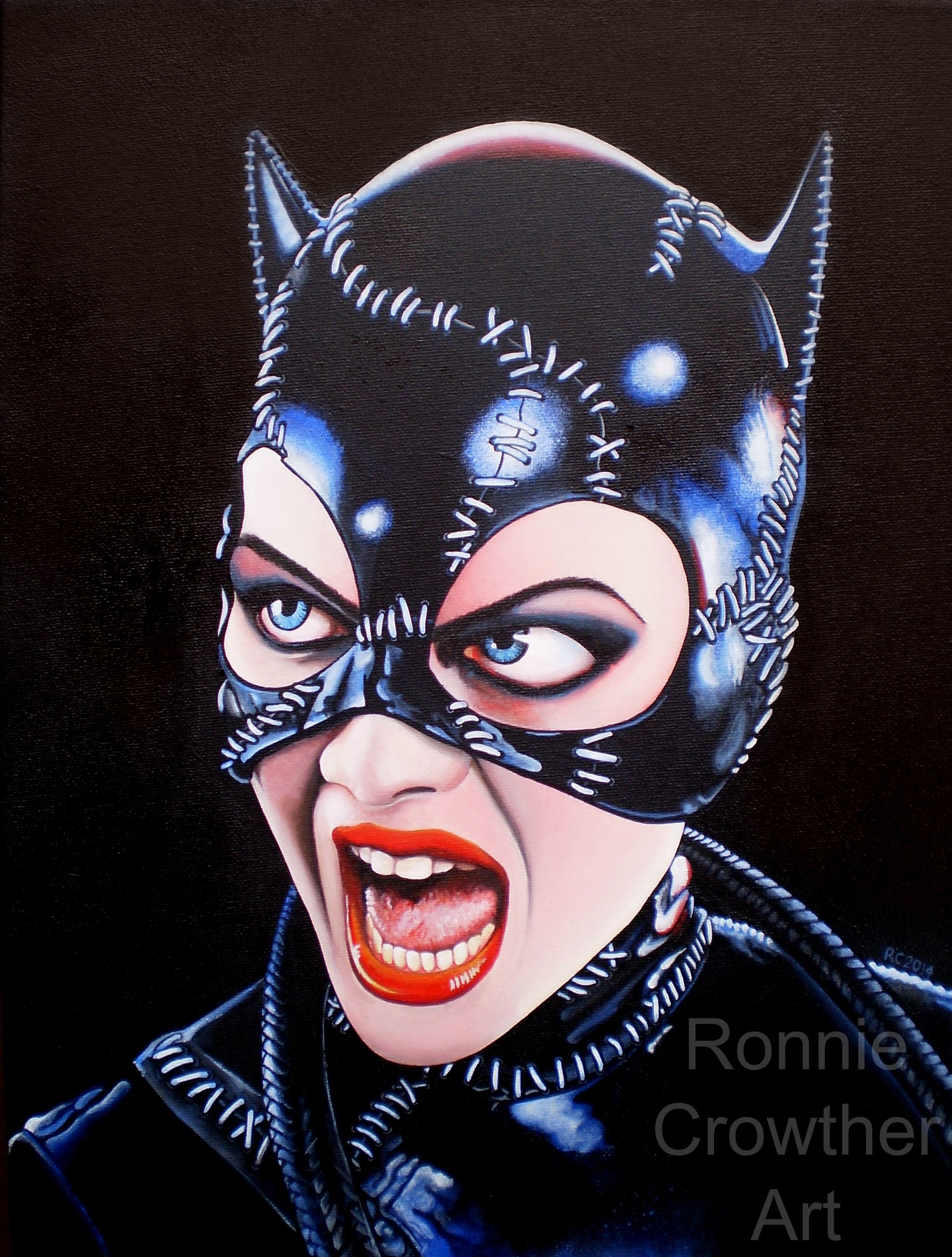 Catwoman portrait photo