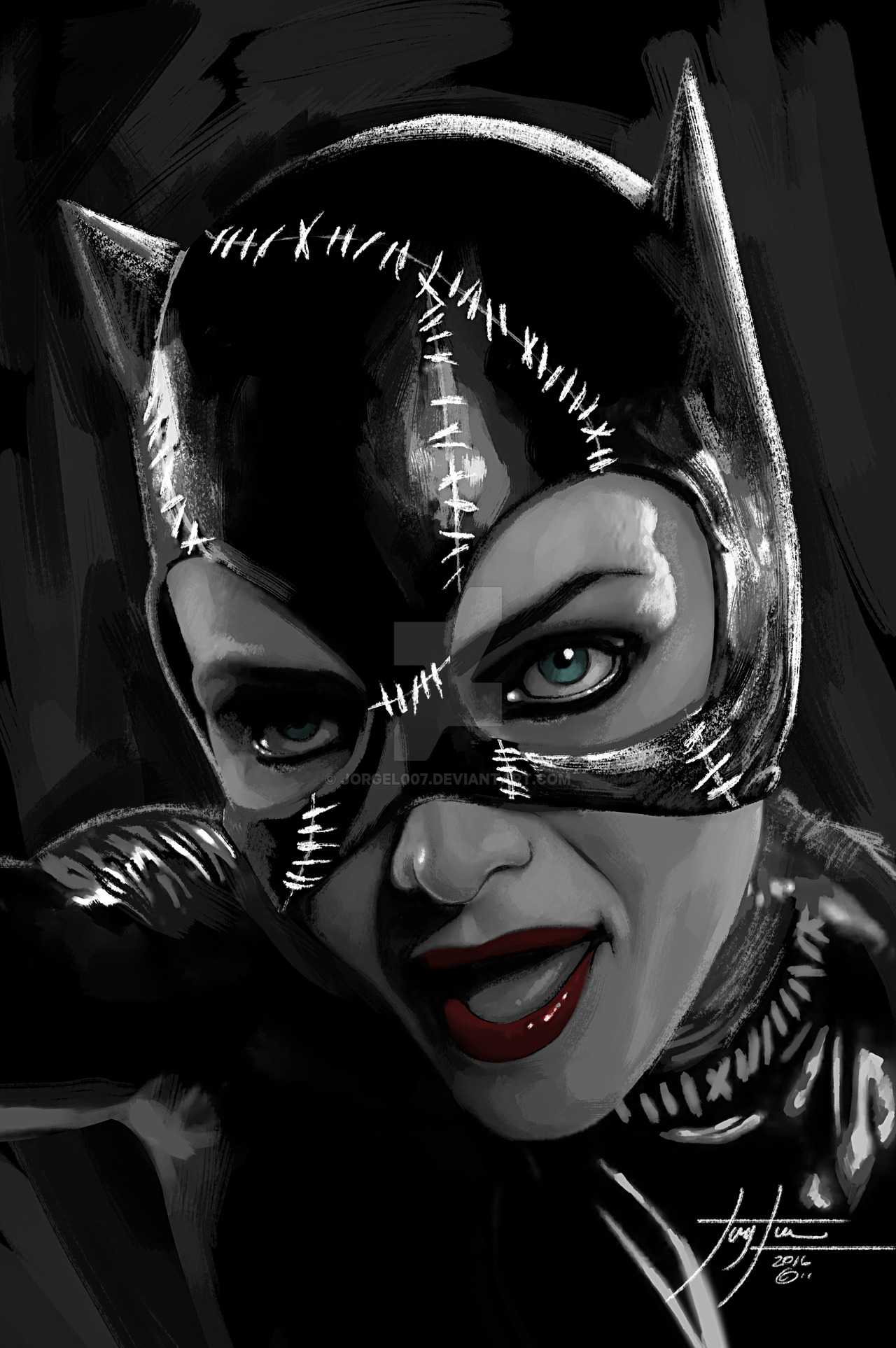Catwoman 1992 - Michelle Pfeiffer by Jorgel007 on DeviantArt