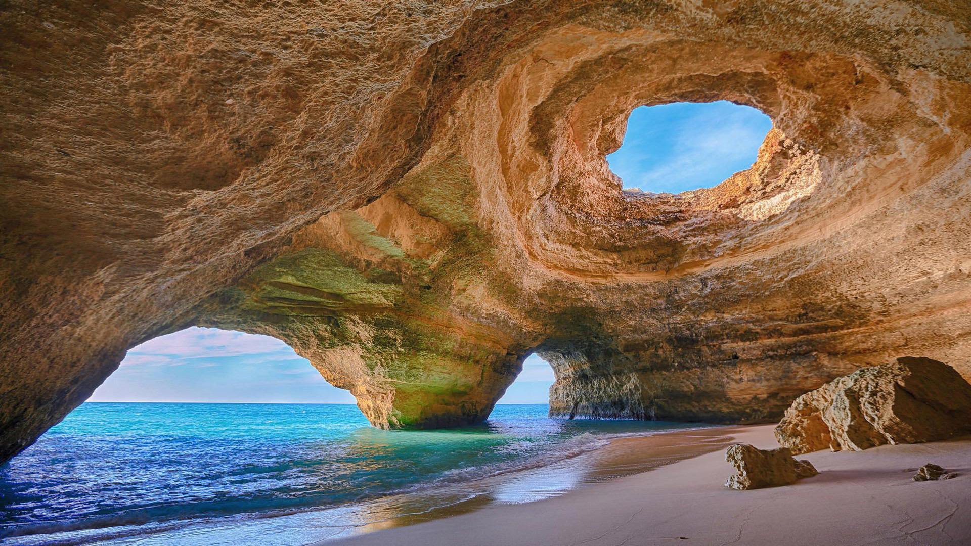 The Benagil Sea Cave - Portugal - YouTube