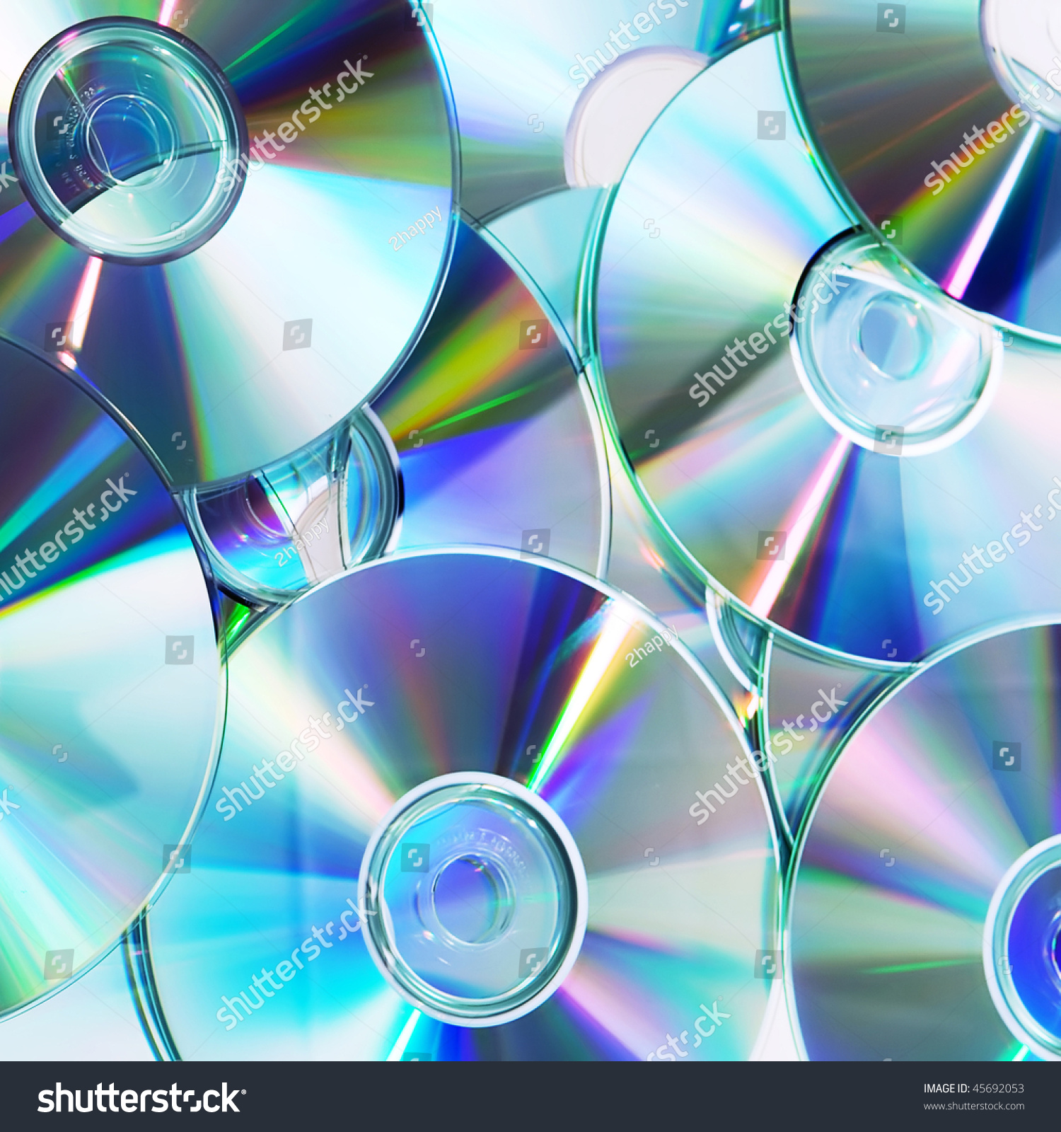 Heap Dvd Cd Disks Stock Photo (Download Now) 45692053 - Shutterstock