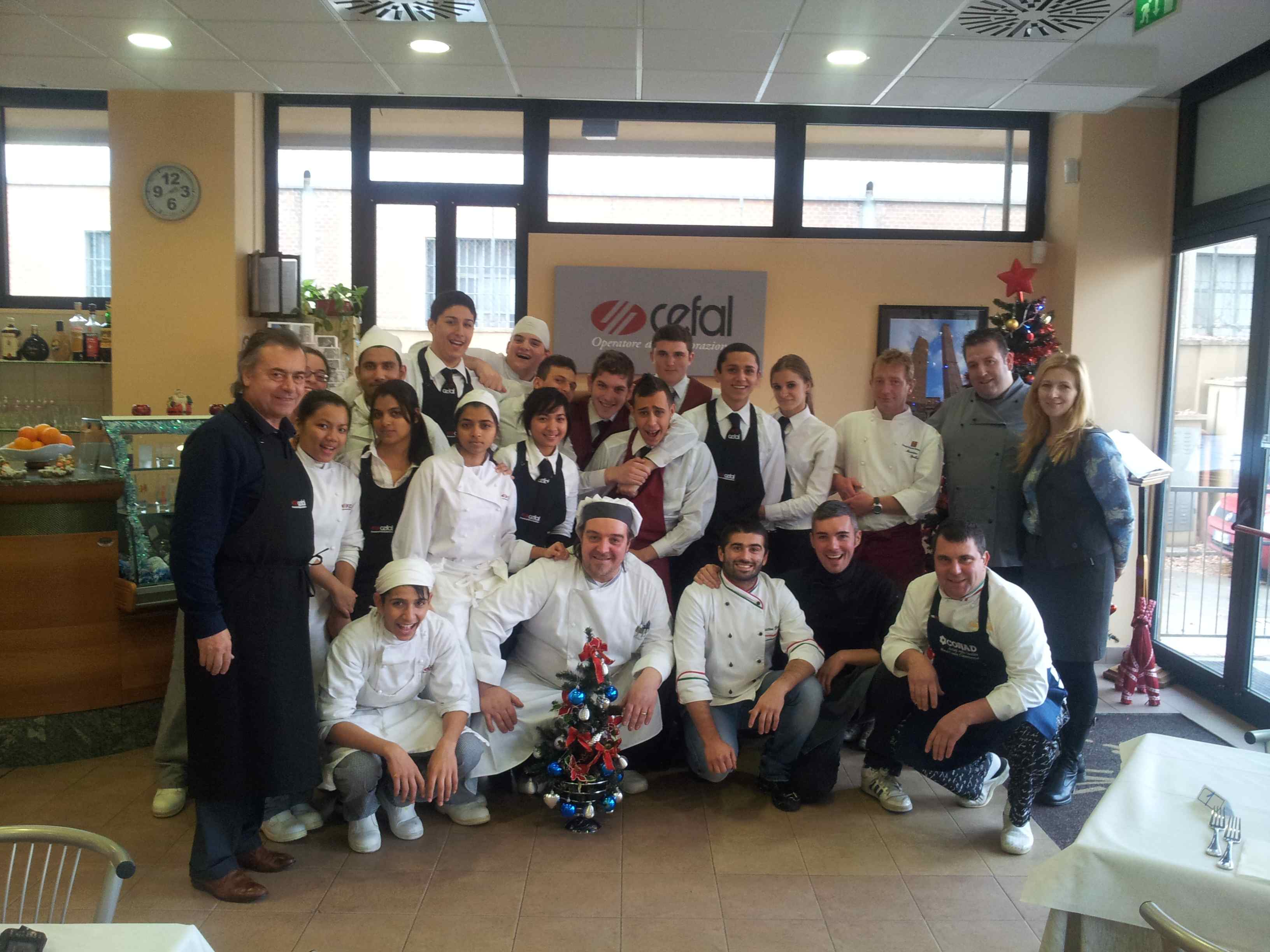 Le Torri, șase bucătari Michelin-a jucat in bucatarie - CEFAL
