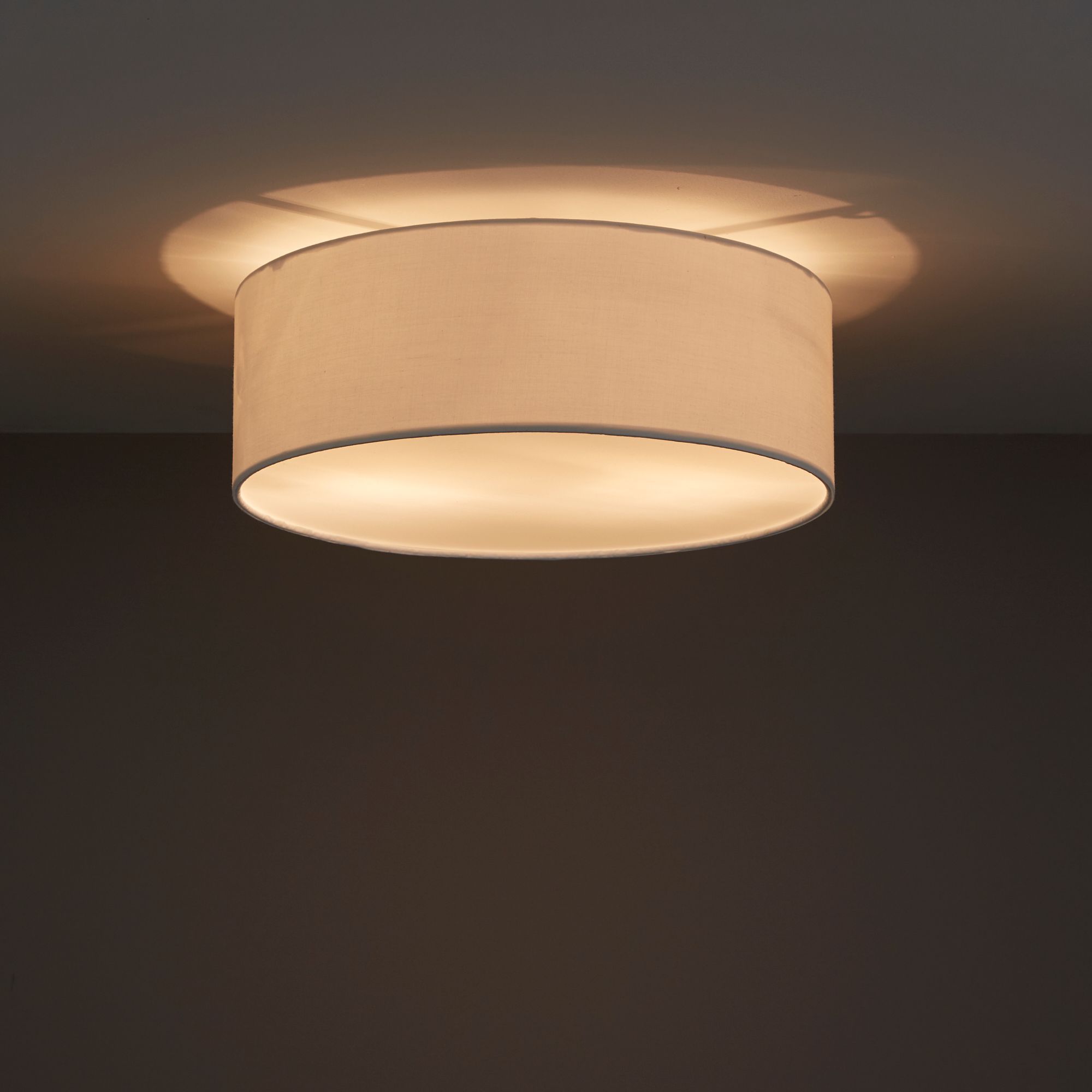 Cream 2 Lamp Ceiling Light | Ceiling, Master bedroom design and Lights