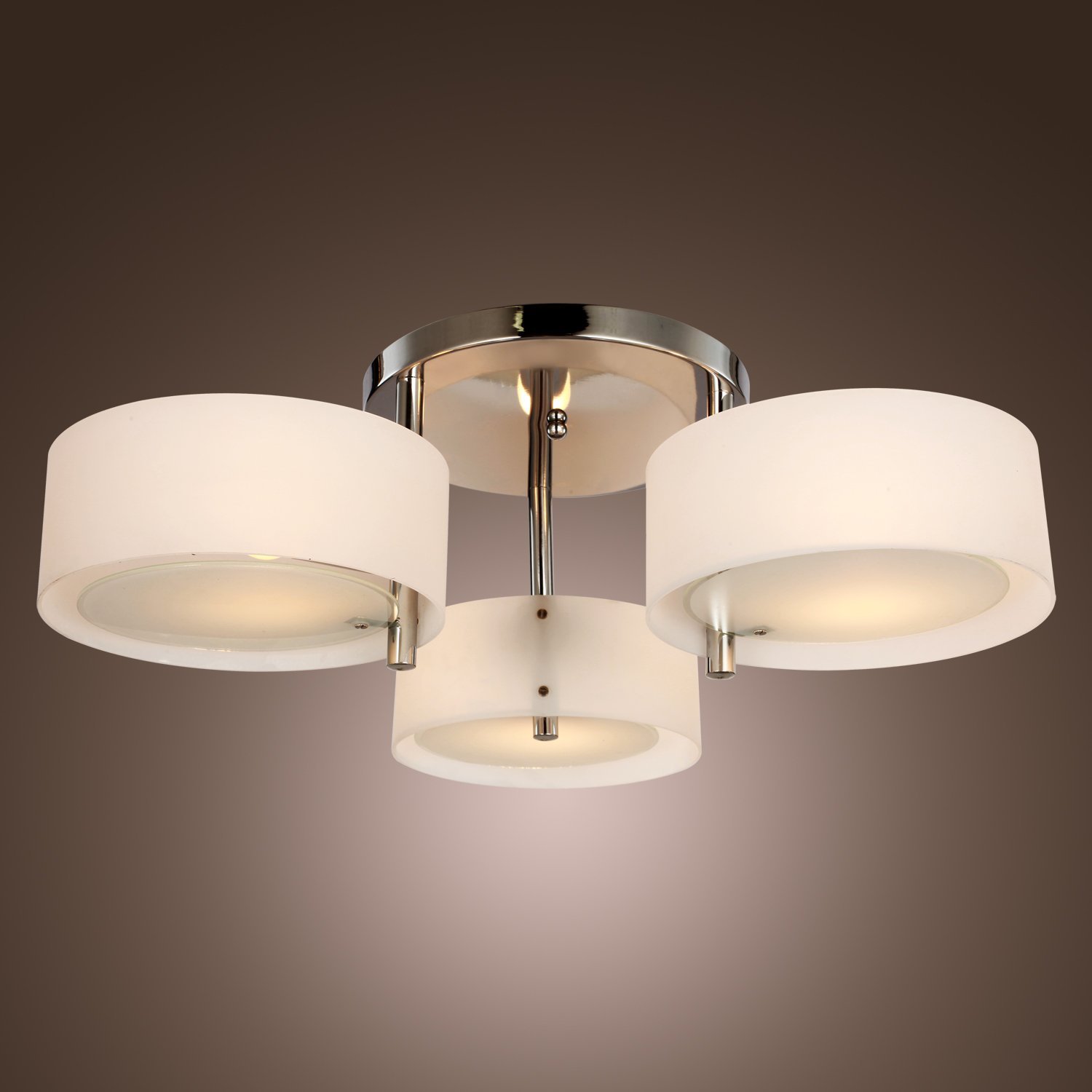 Y&L Modern Style Elegant Simple 3 Light Chandelier, Ceiling Light ...