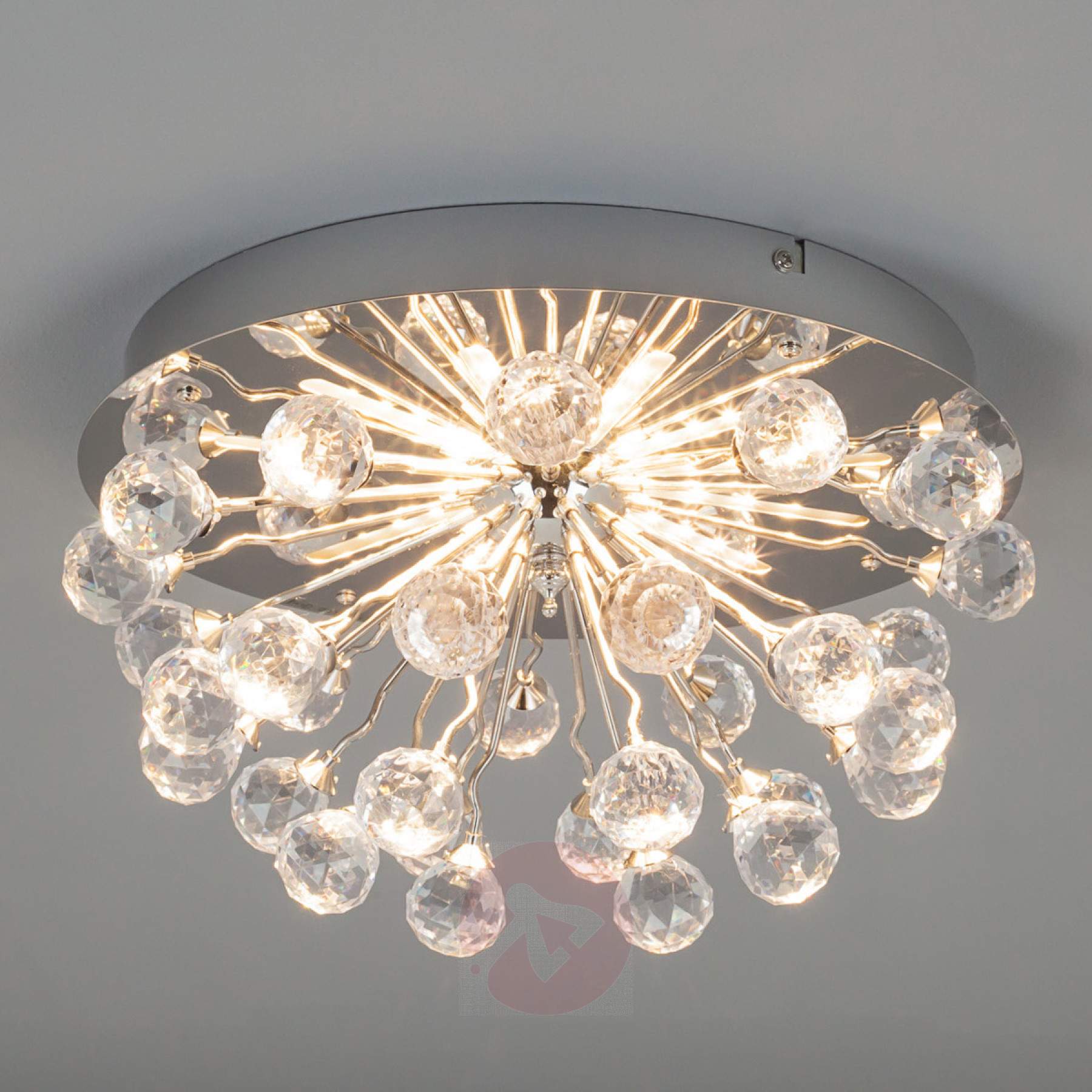 Appealing LED ceiling light Theodora | Lights.co.uk
