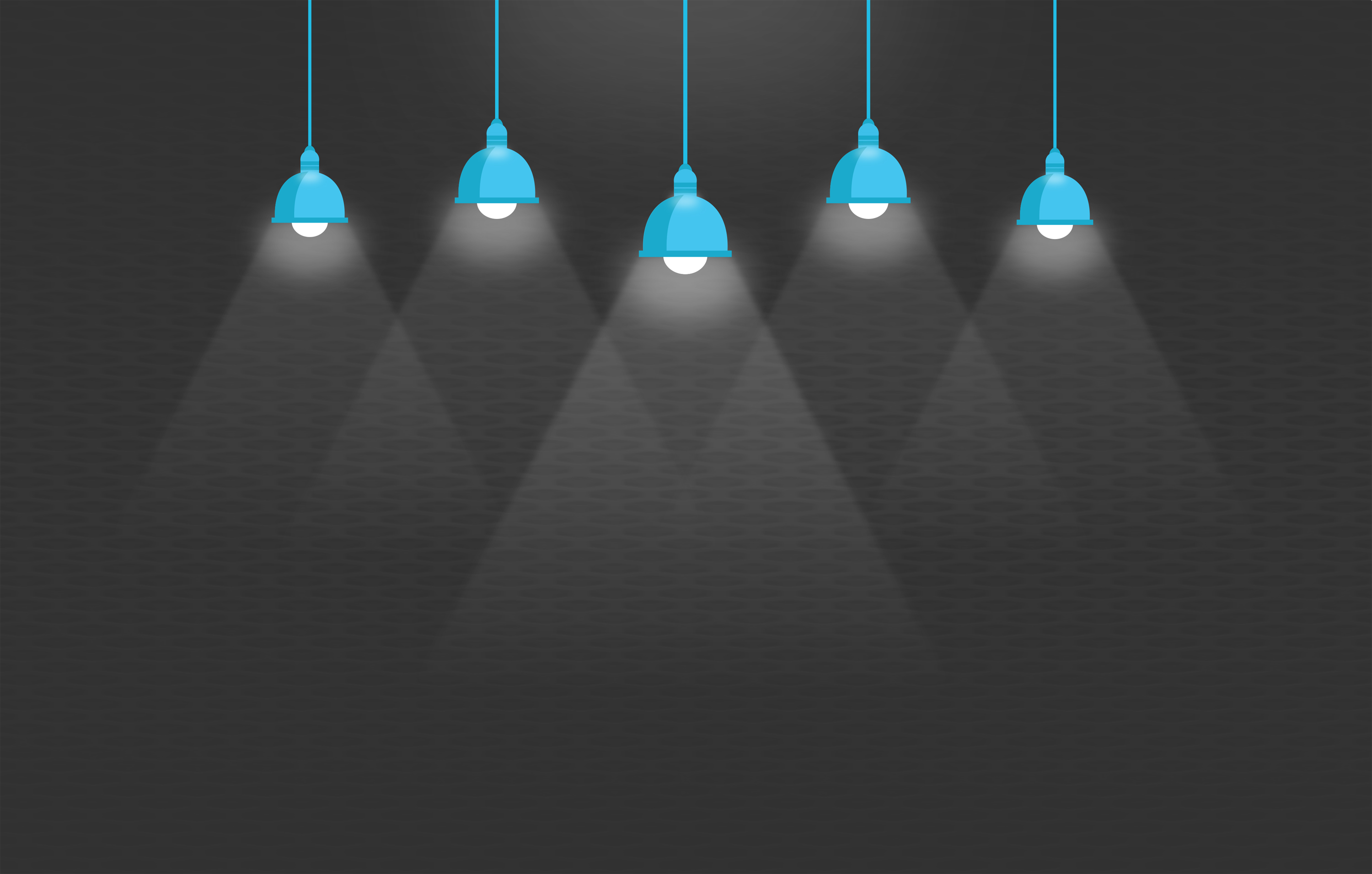 Ceiling lights - illustration with copyspace photo