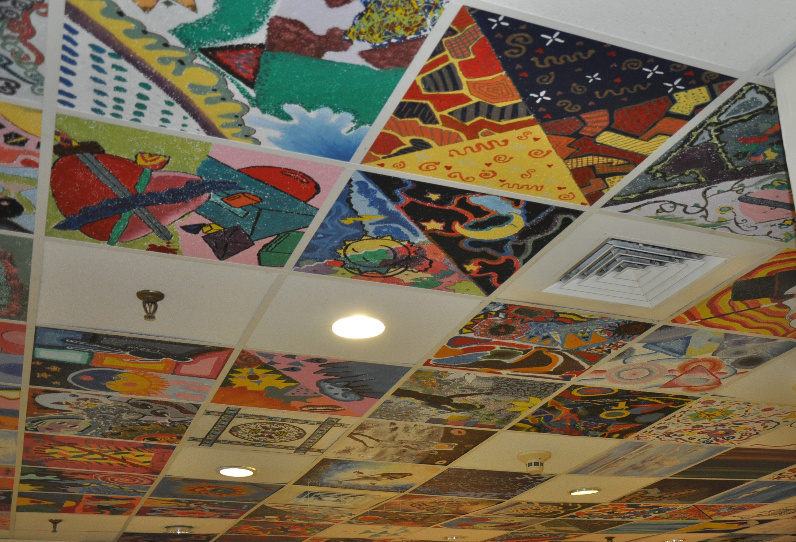 Drop Ceiling Tile Art • Ceiling Tiles