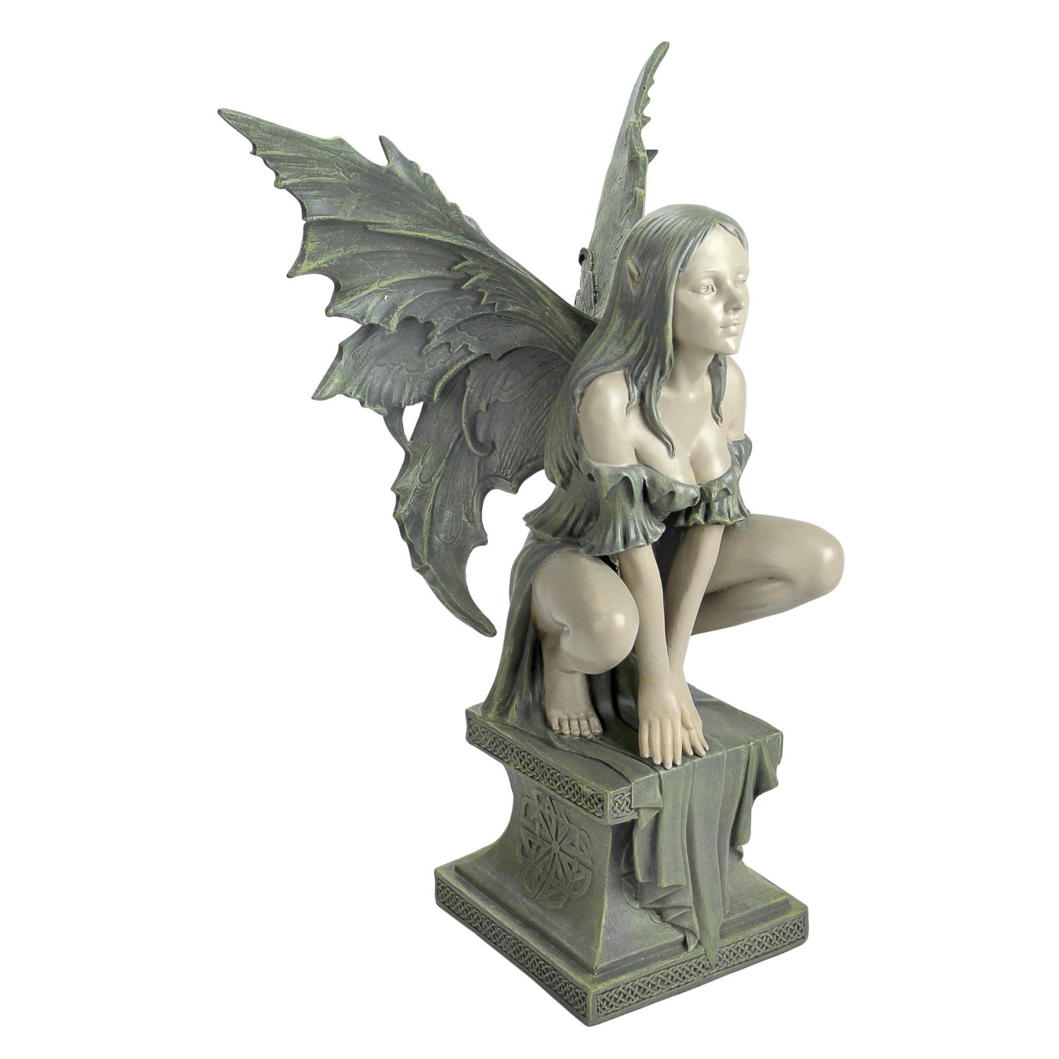 Design Toscano Celtic Fairy's Perilous Perch Garden Sculpture ...