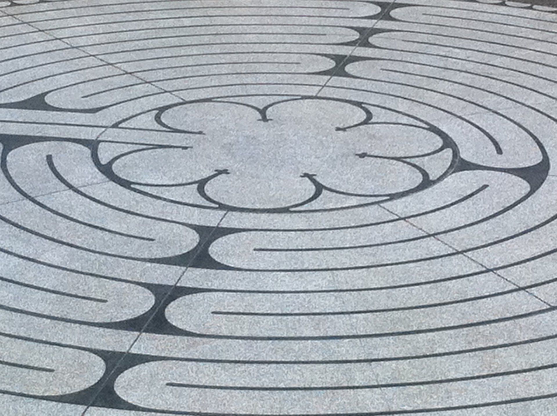 Terrazzo Flooring - Epoxy & Cement | Terrazzo Labyrinth - The Dalles ...