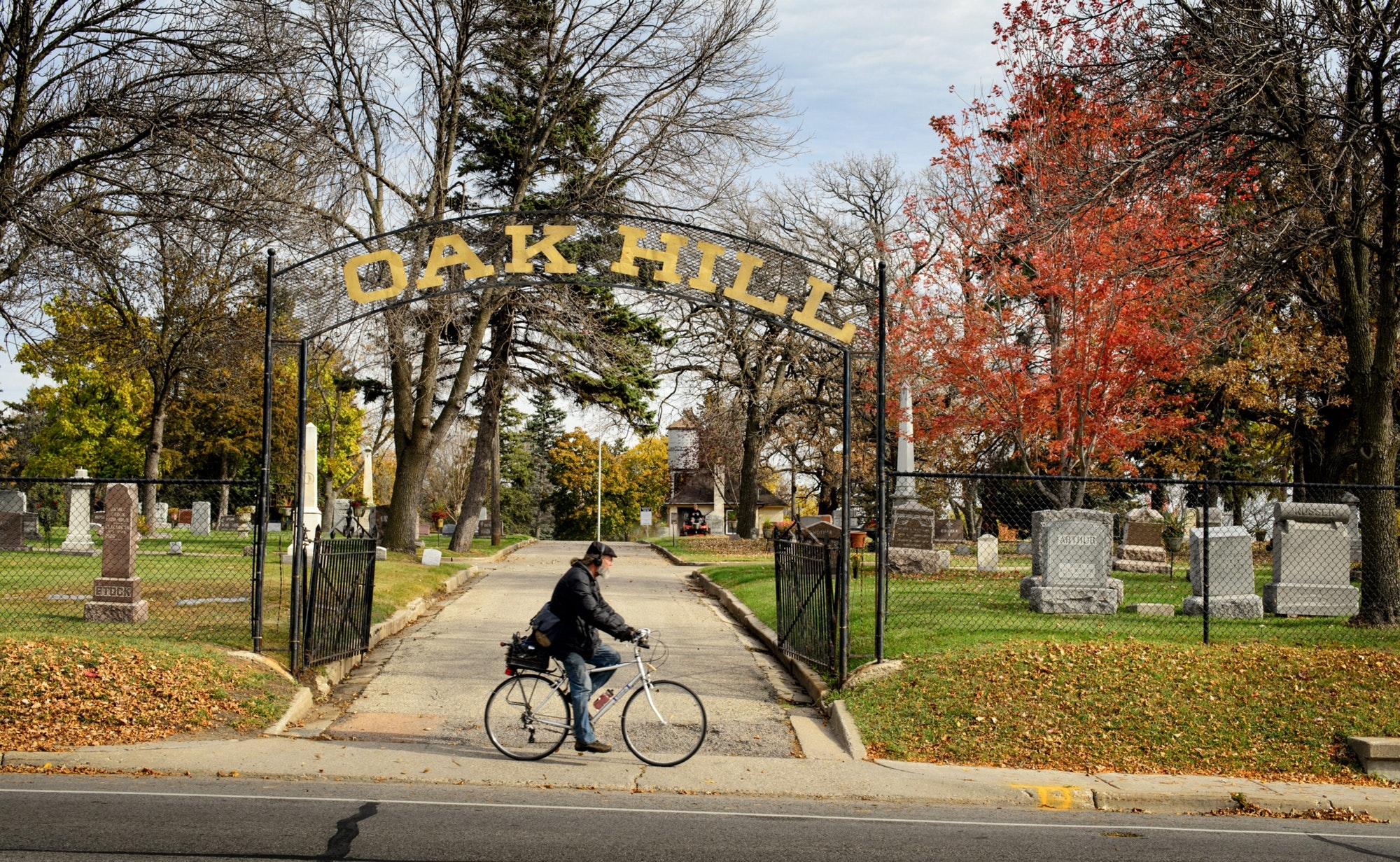 Photos: As cities grow, cemeteries become part of urban landscape ...
