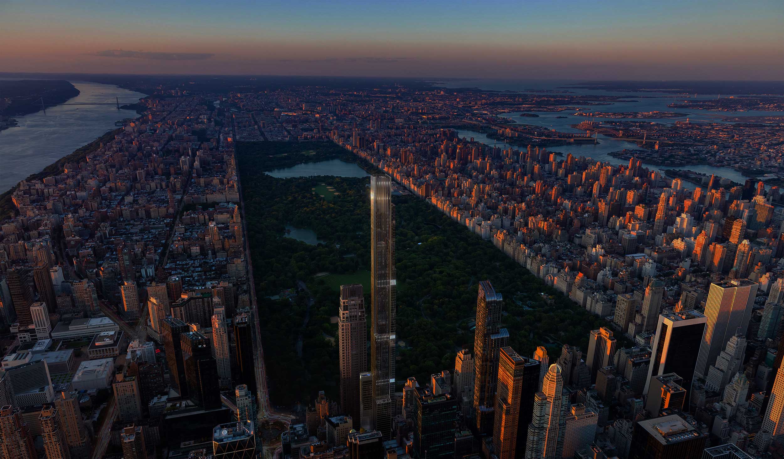 New renderings revealed for Extell's Central Park Tower as it hits ...
