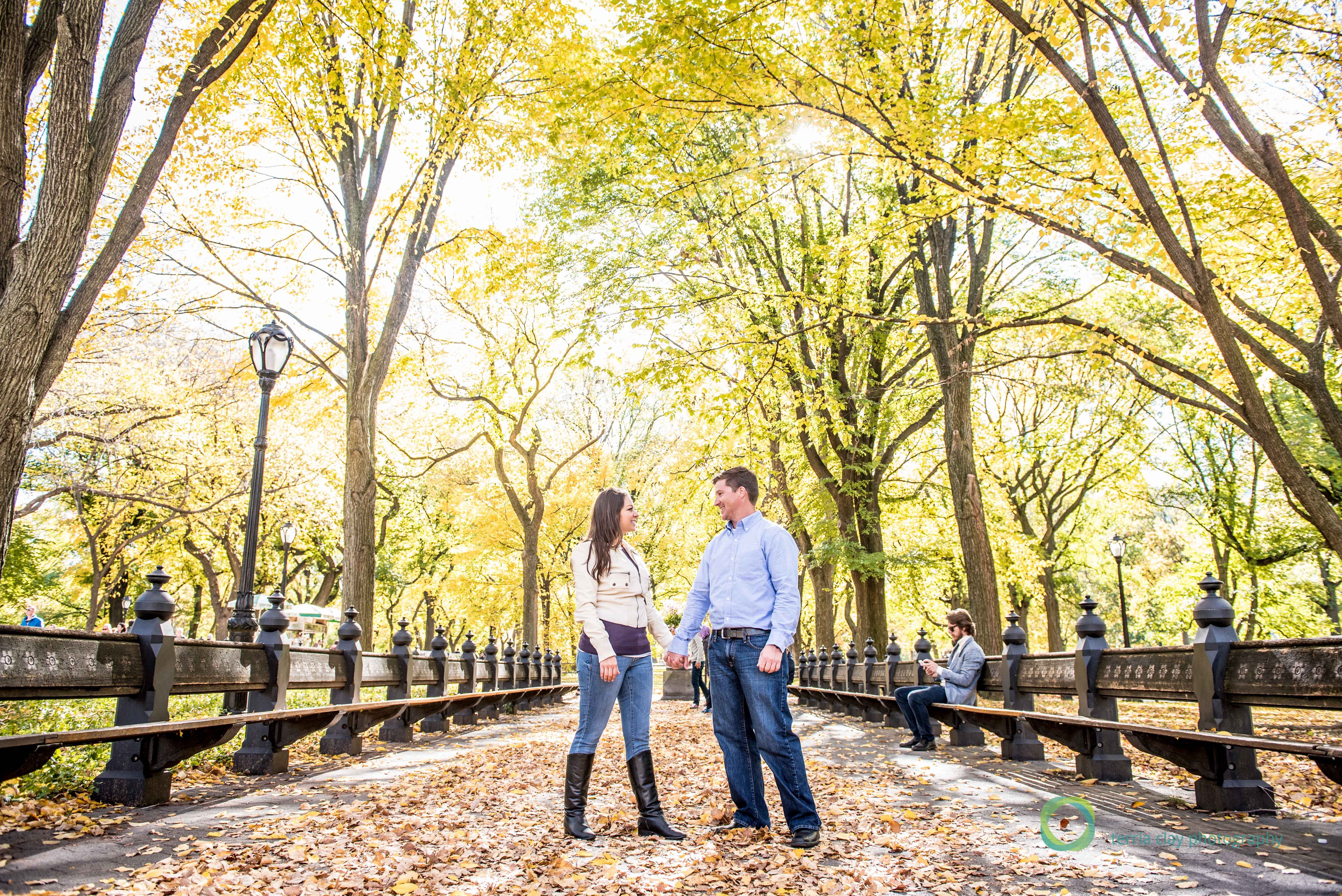 New York City, Fall Central Park Engagement Session , NYC Wedding + ...