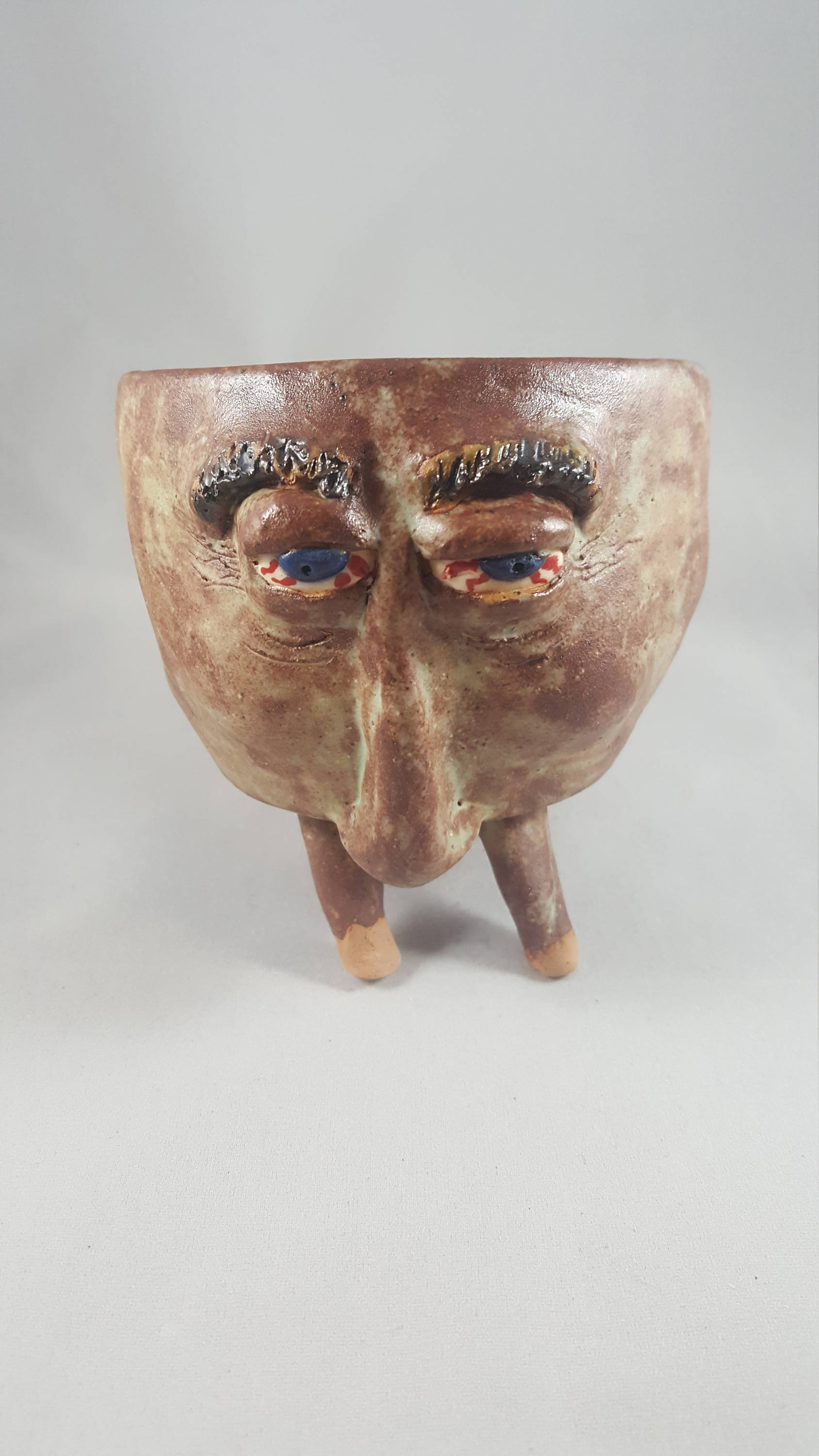 Face Pots Jugs Face Jug Ceramic Face Pot Funny Face Pot