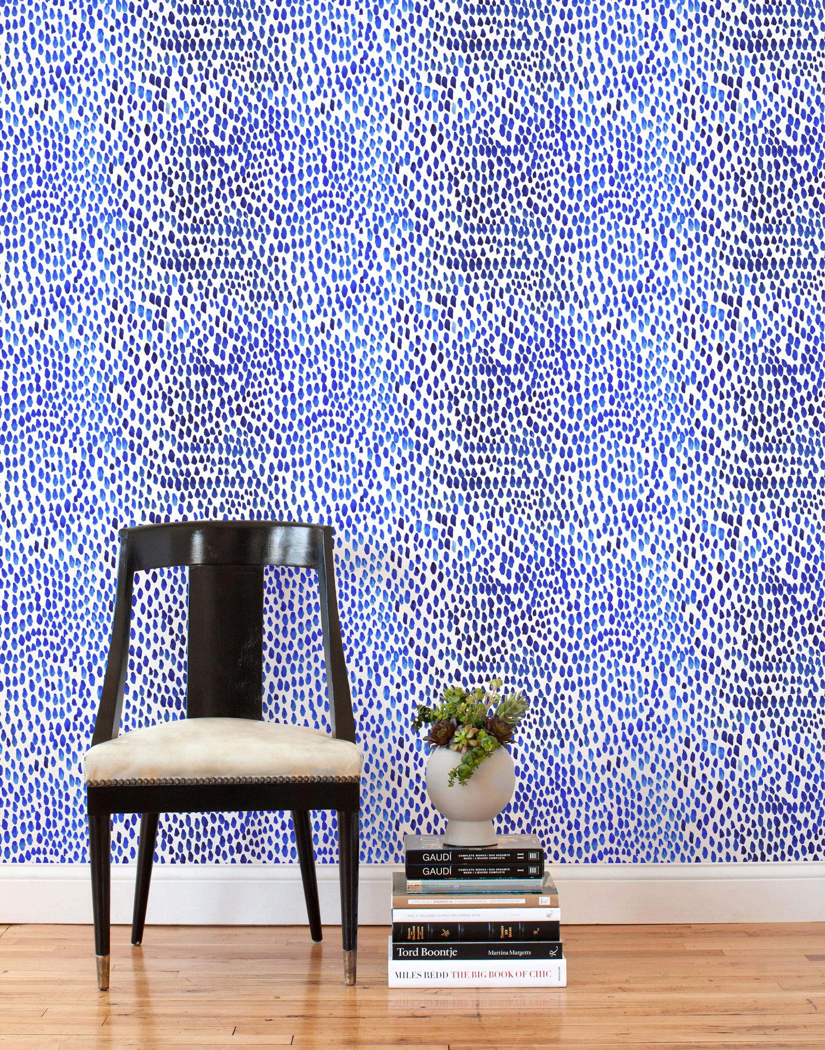 Raindrops (Ceramic) Removable Wallpaper Tile | Hygge & West