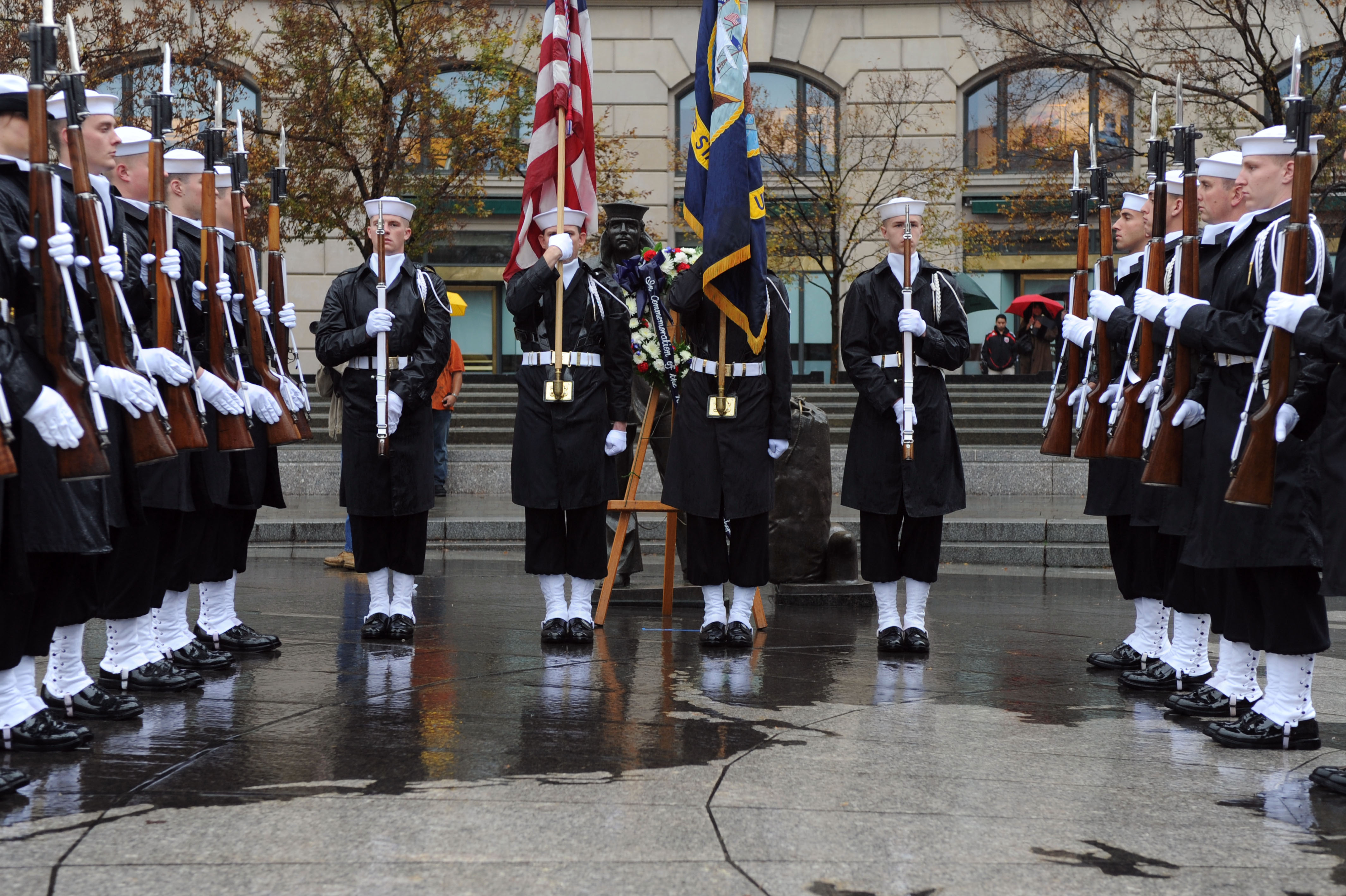 File:US Navy 111207-N-MM501-110 The Navy Ceremonial Guard parades ...