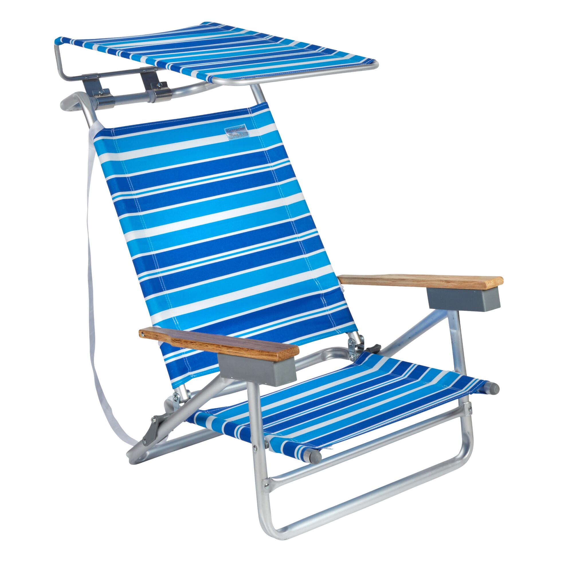 Striped Canopy 5-Position Sand Chair | Christmas Tree Shops andThat!