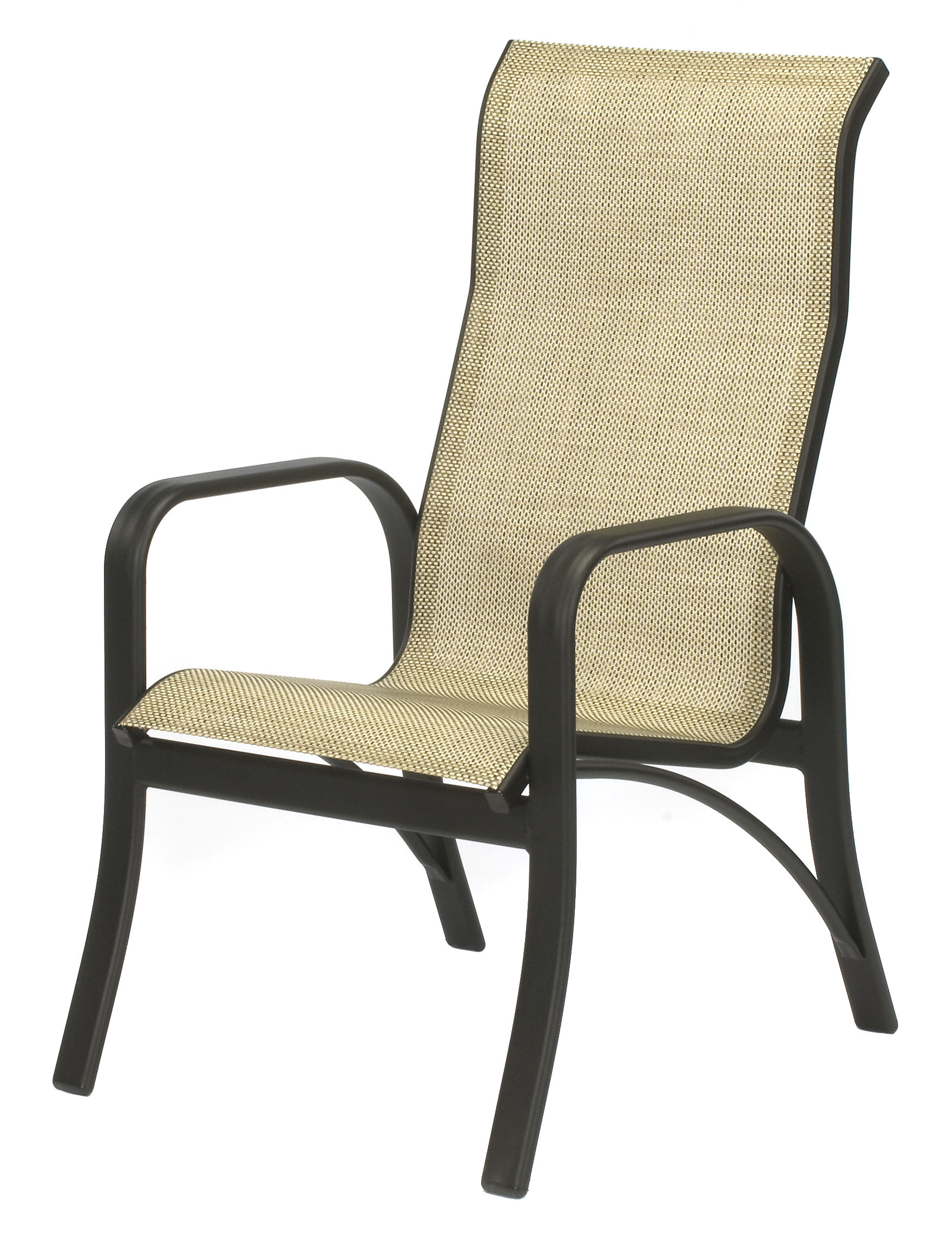 Tan Sling Patio Chair Unique Popular Of High Back Patio Chair ...