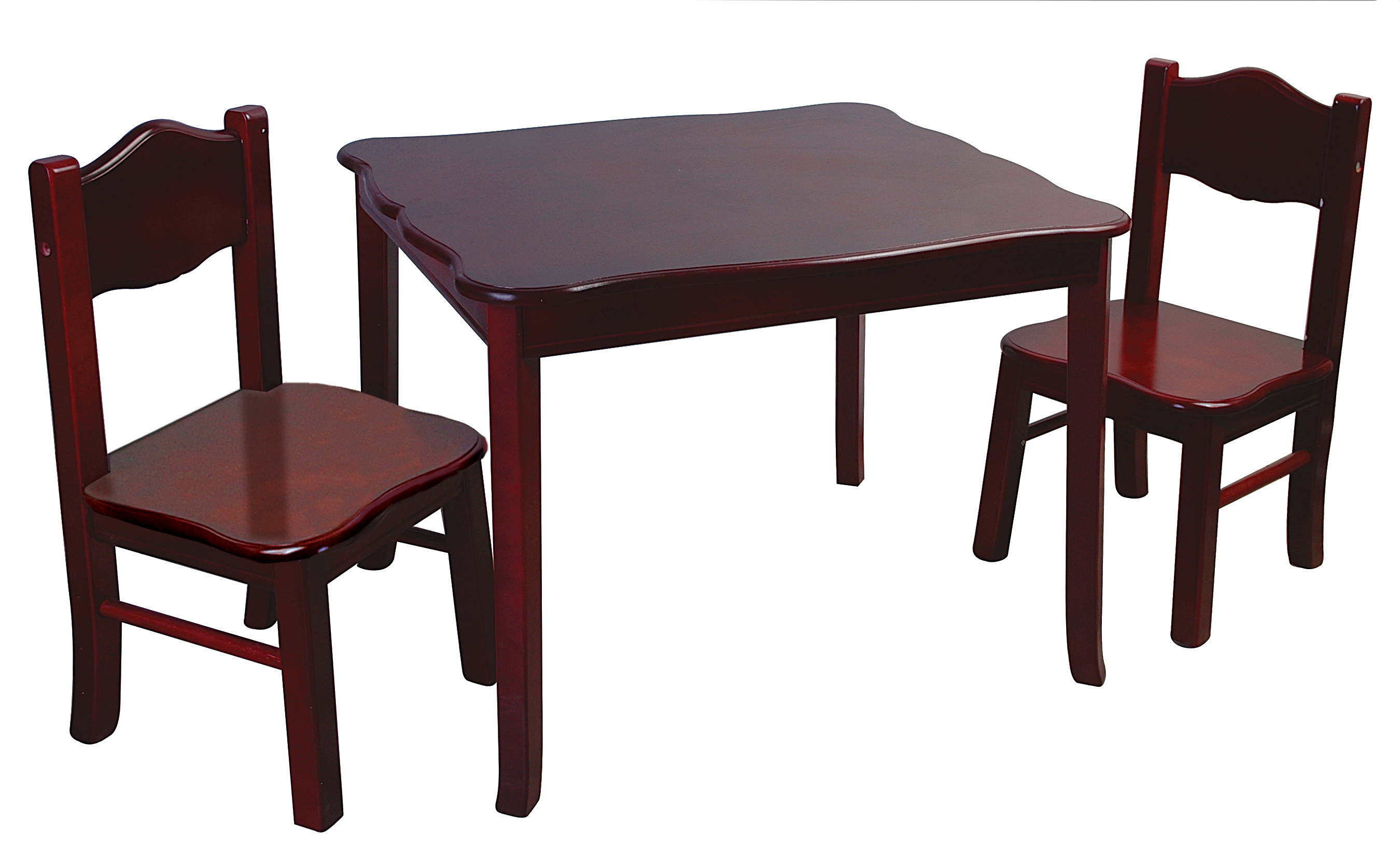 Guidecraft Classic Espresso Table and Chairs Set G86202