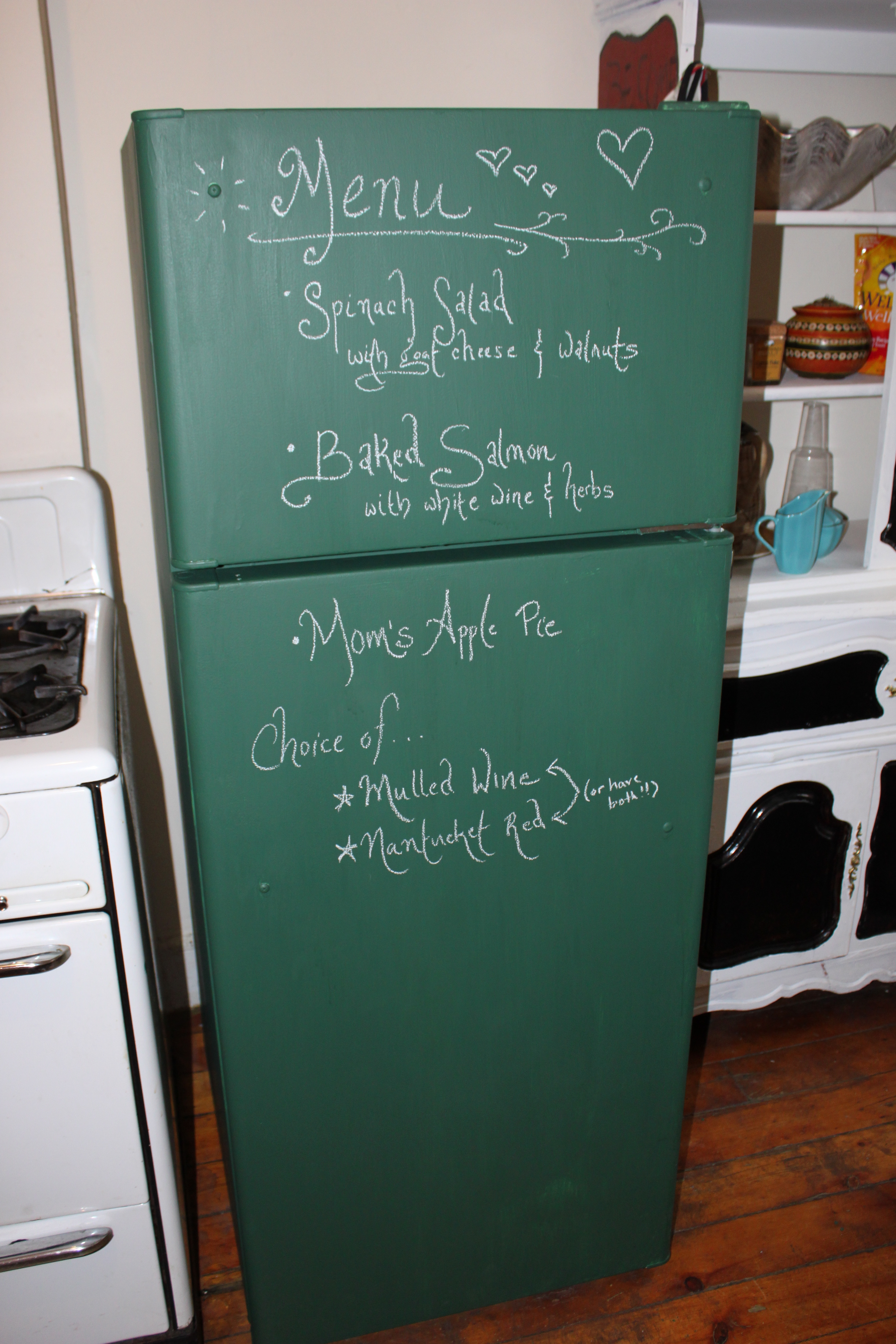 DIY Chalkboard Refrigerator – Ramshackle Glam