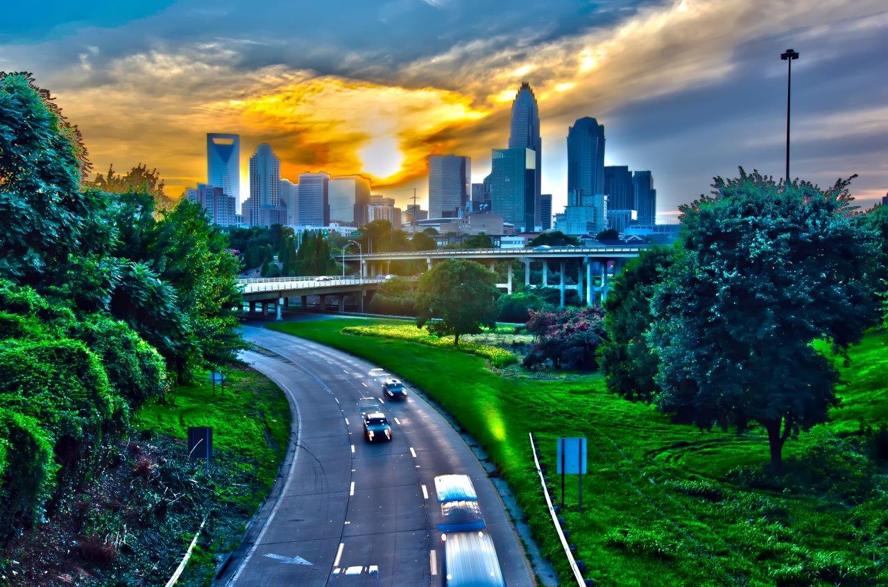 Charlotte City, America, Horizontal, Town, Structure, HQ Photo
