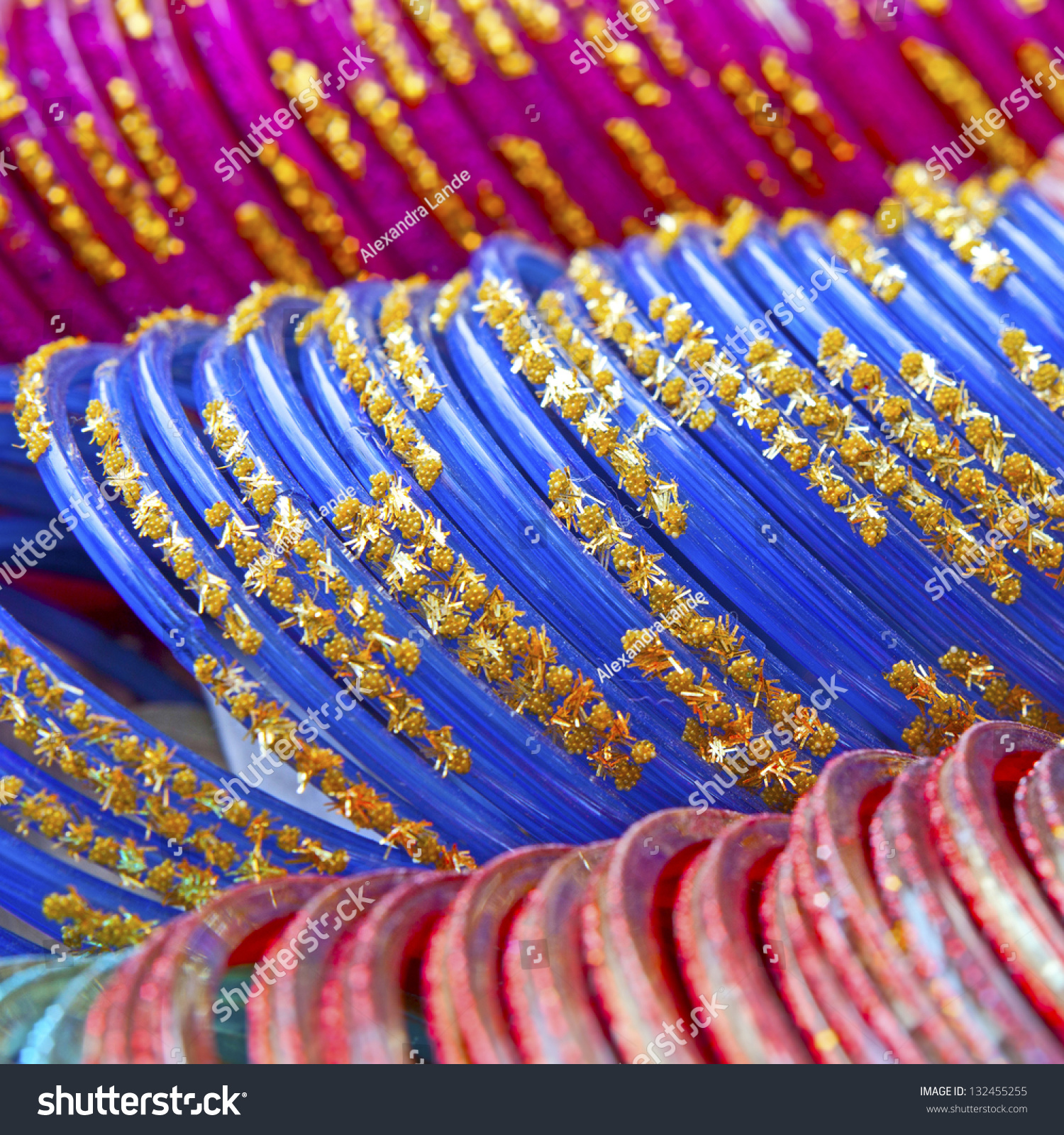 Background Colorful Indian Bangles Stock Photo 132455255 - Shutterstock