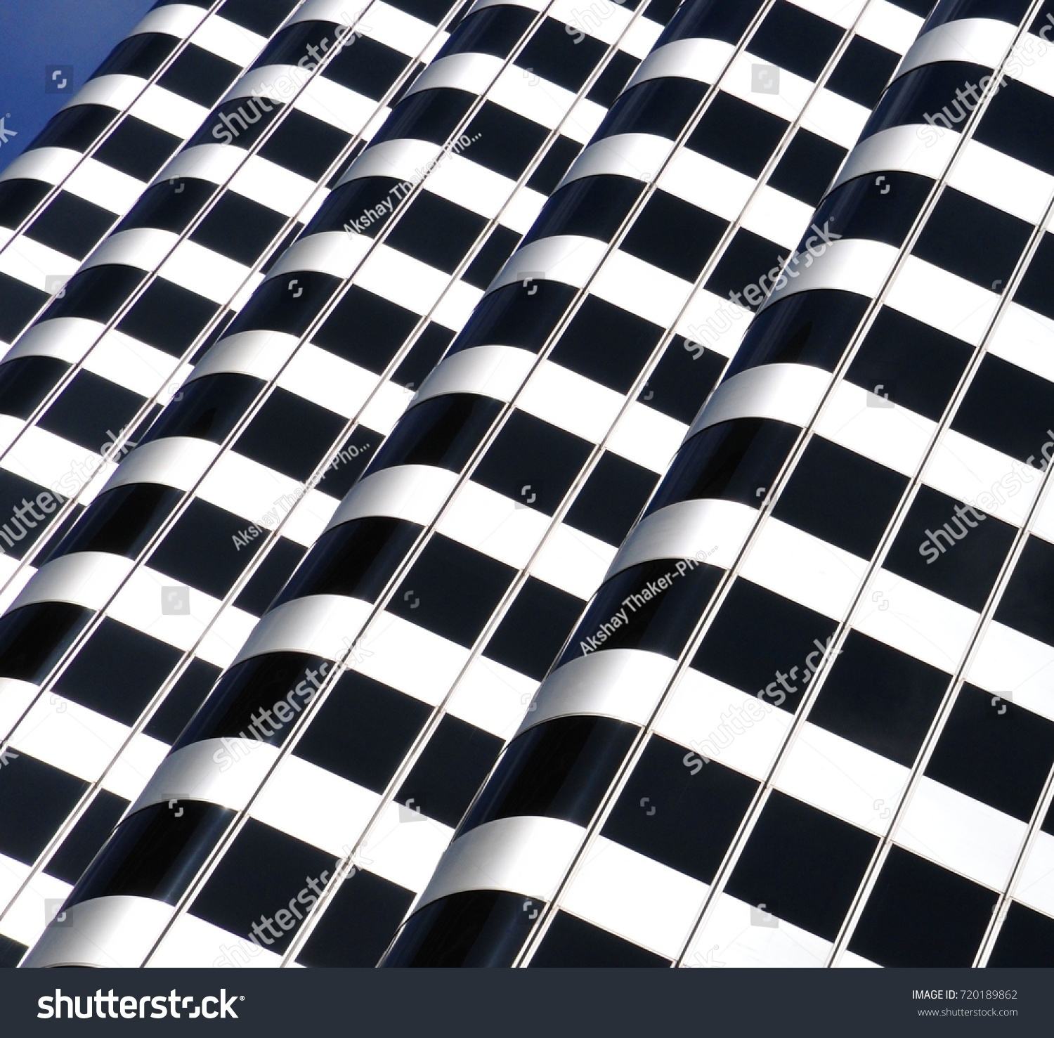 Artistic Building Exterior Architecture Abstract That Stock Photo ...