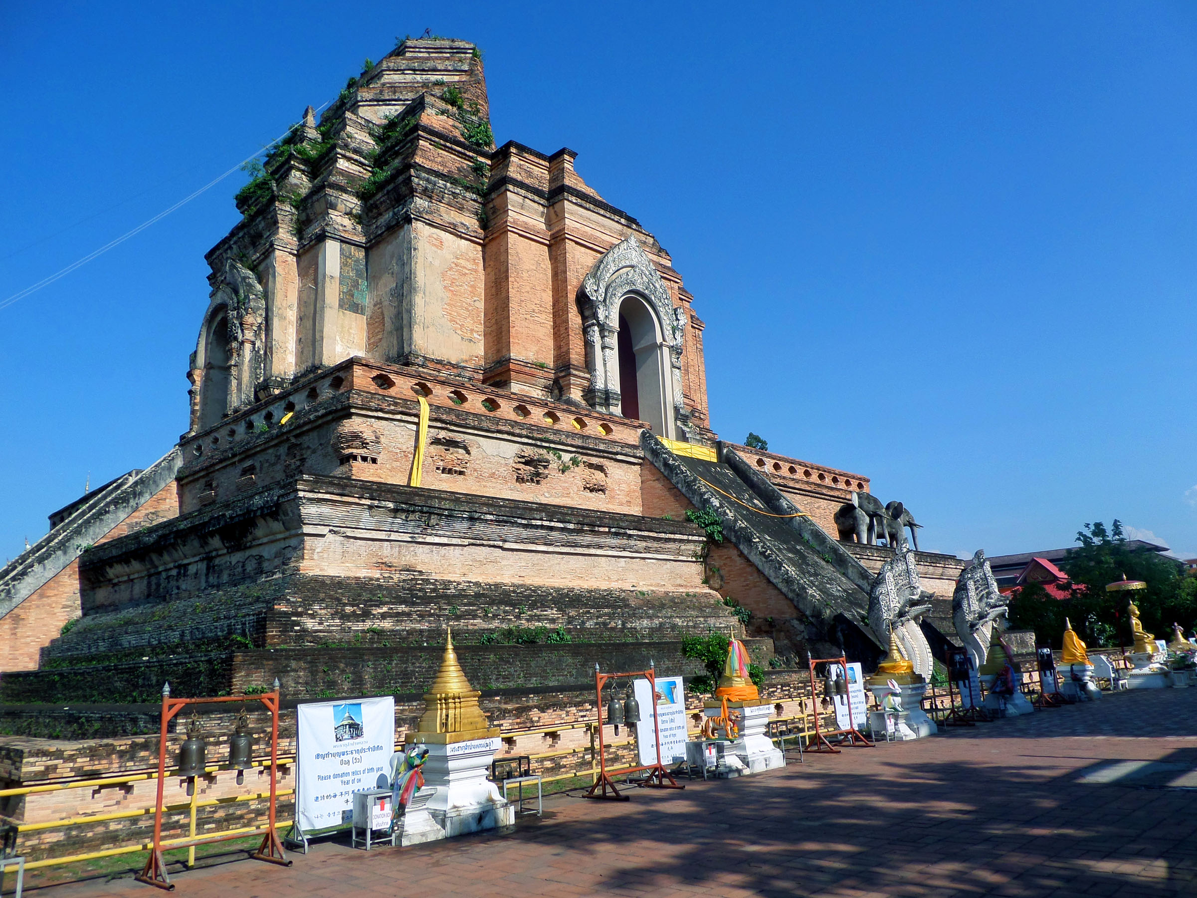 Chedi Luang, Buddhism, Buddhist, Chedi, Chiangmai, HQ Photo