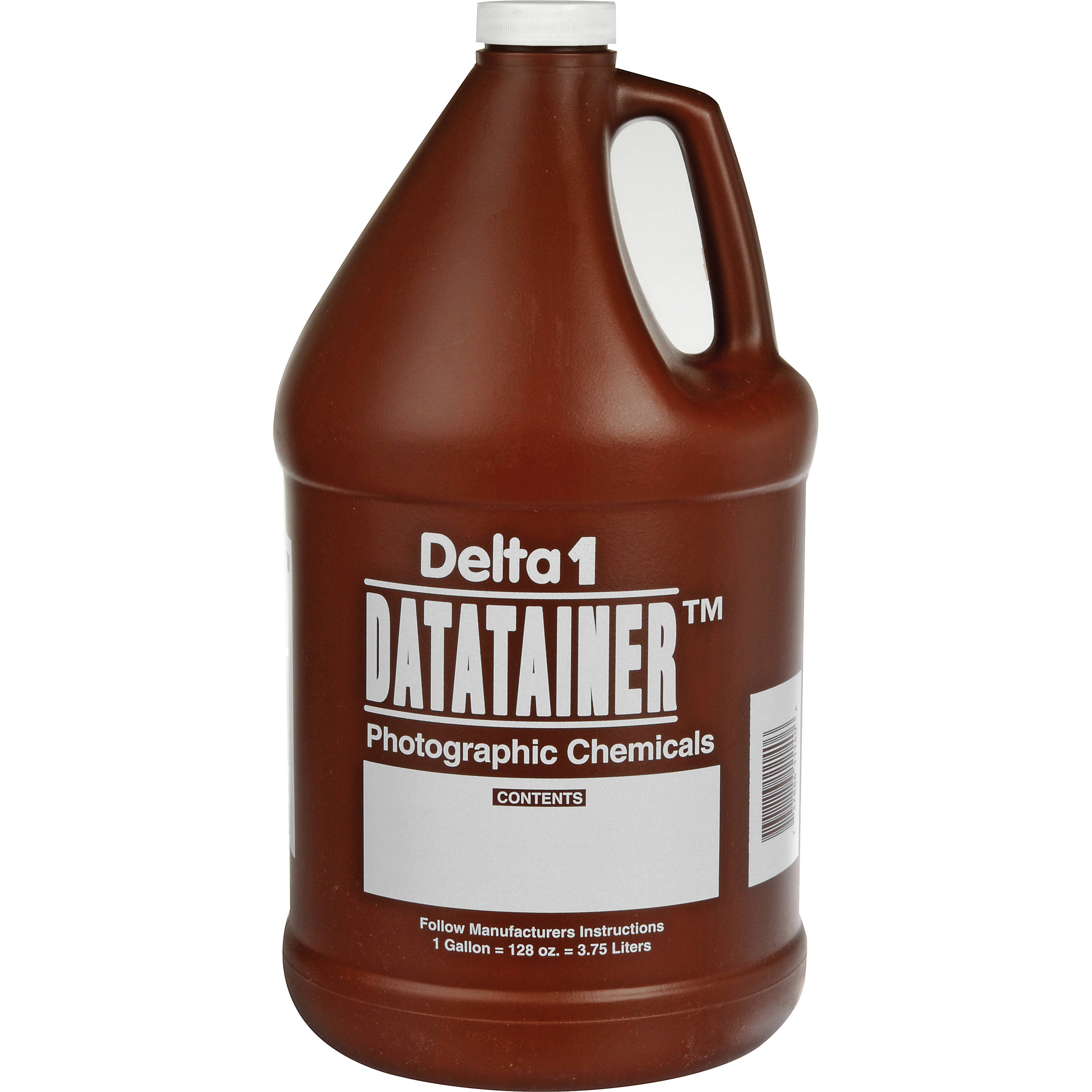 Delta 1 Datatainer Chemical Storage Bottle 128-oz 11140 B&H