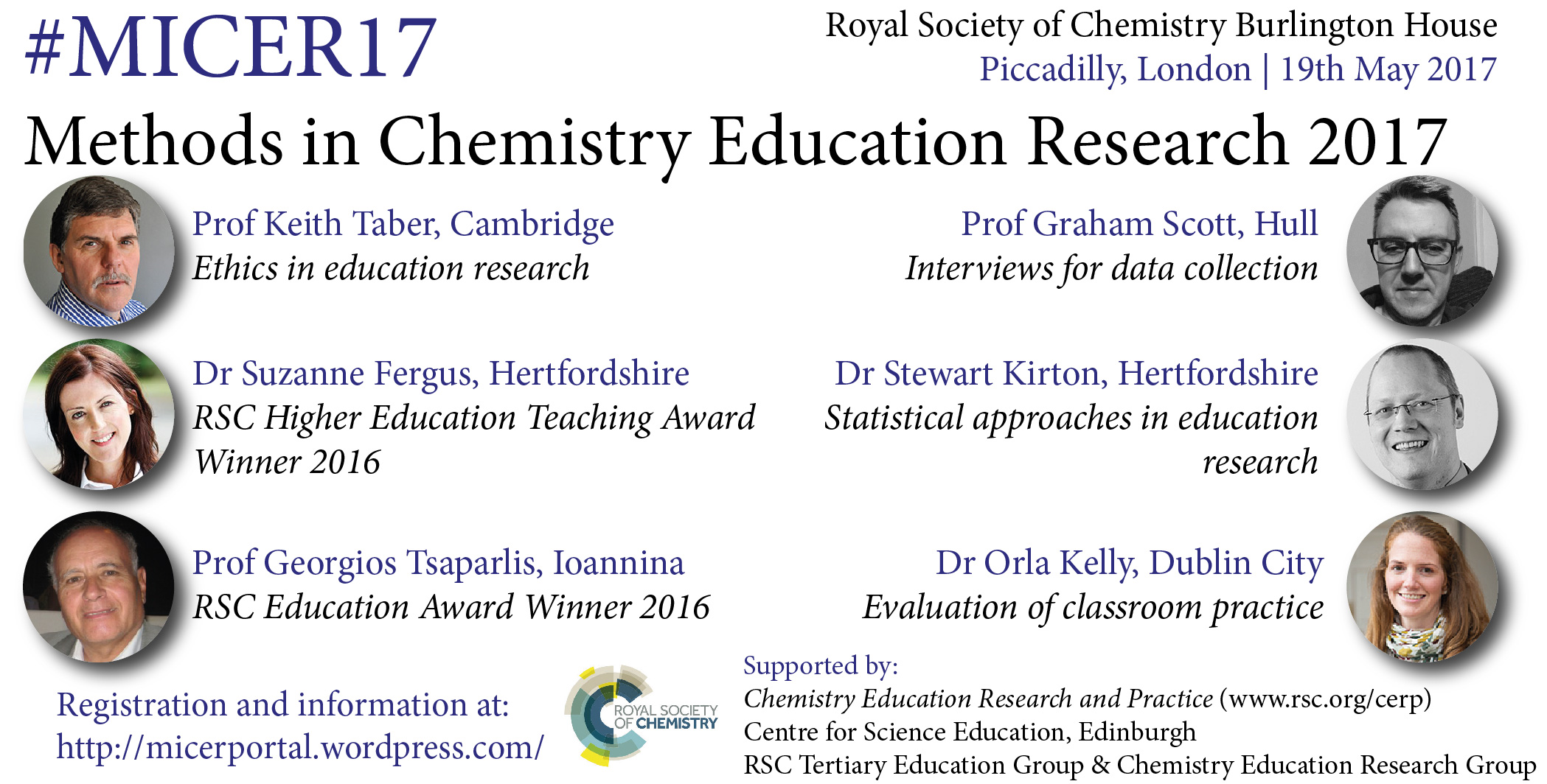 MICER17 Homepage – Methods in Chemistry Education Research Portal