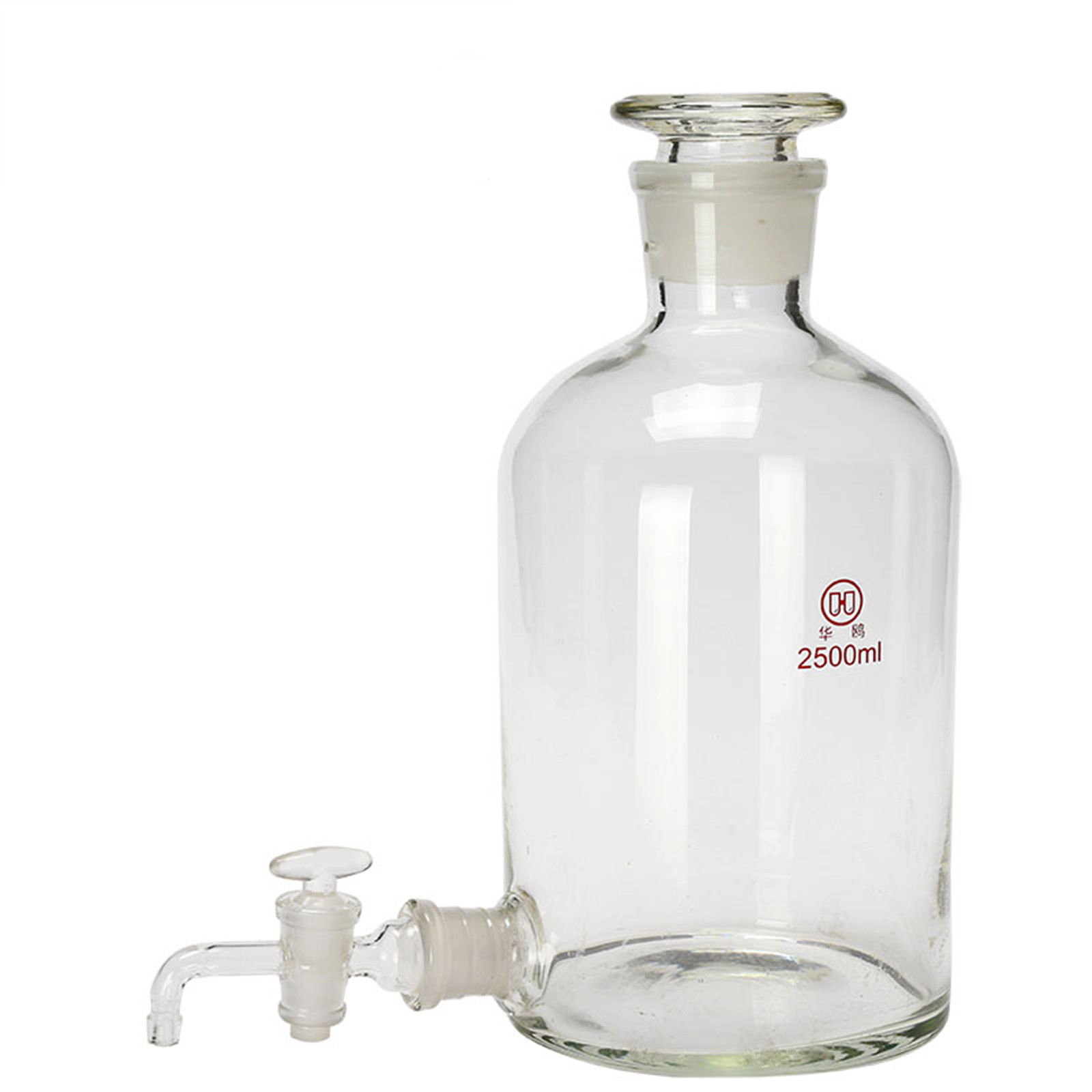 2500ml Glass Aspirator Bottle 2.5L Labratory Chemistry Glassware-in ...