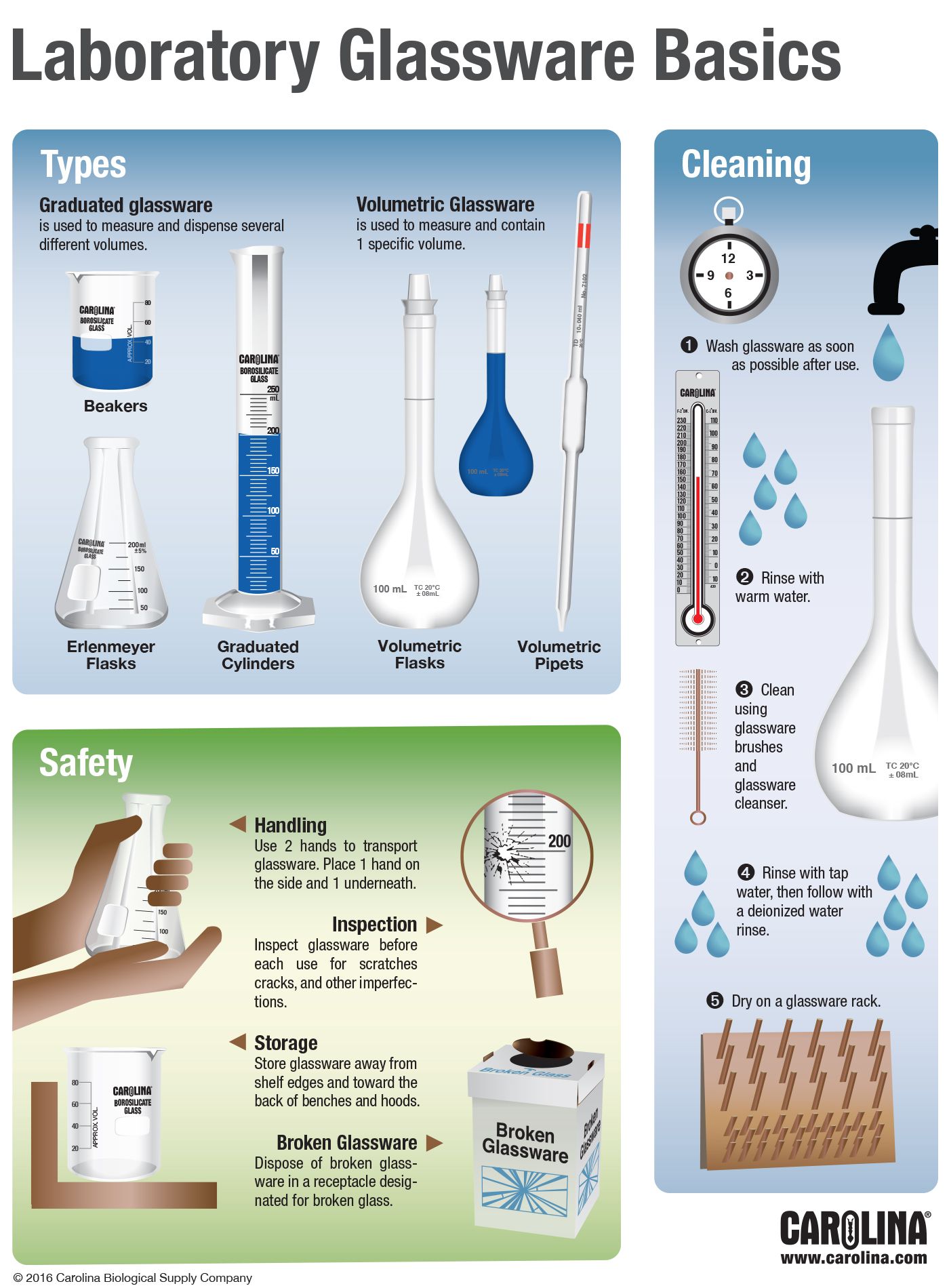 Infographic: Laboratory Glassware Basics | Carolina.com
