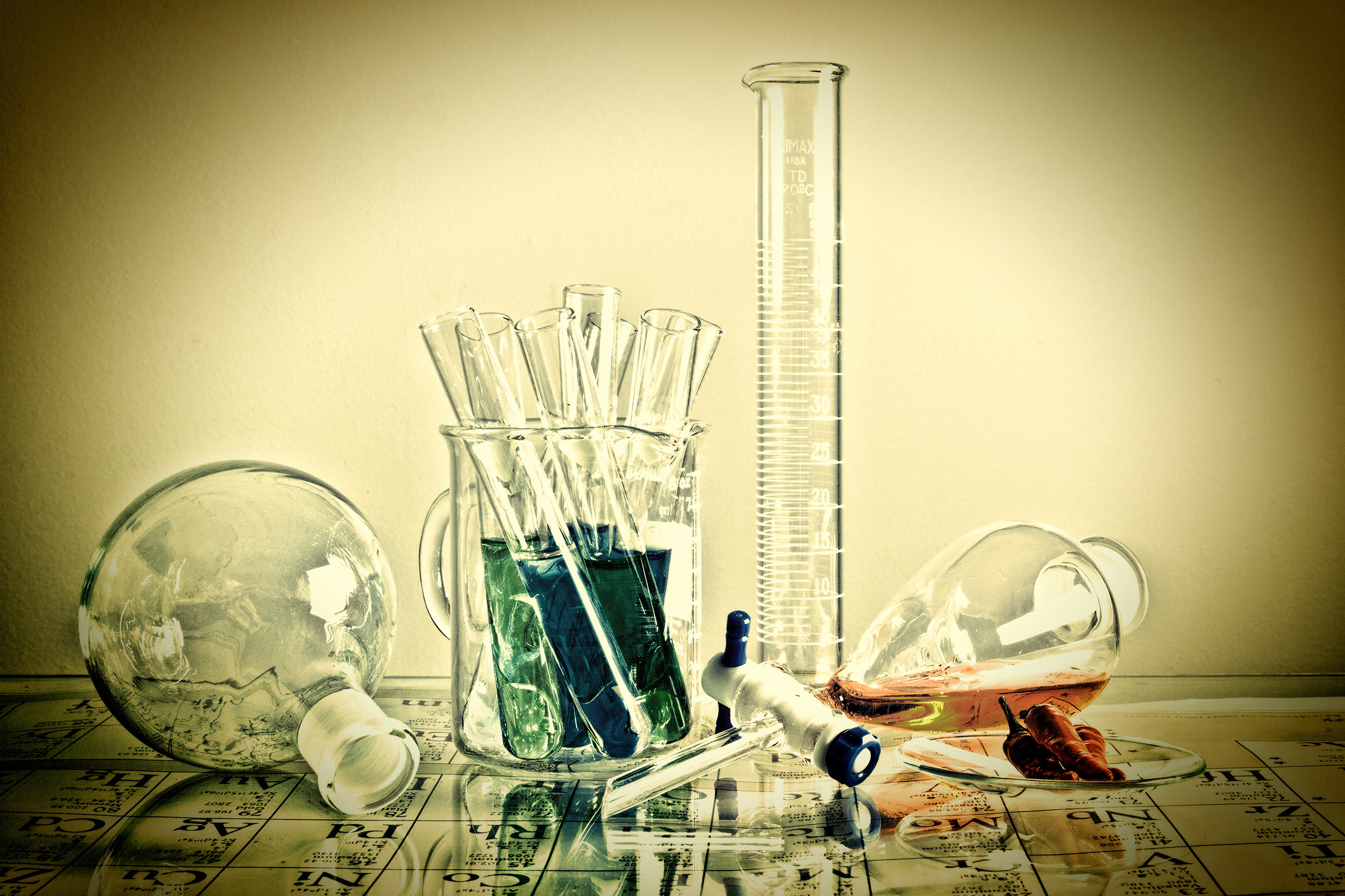 Chemistry glassware photo